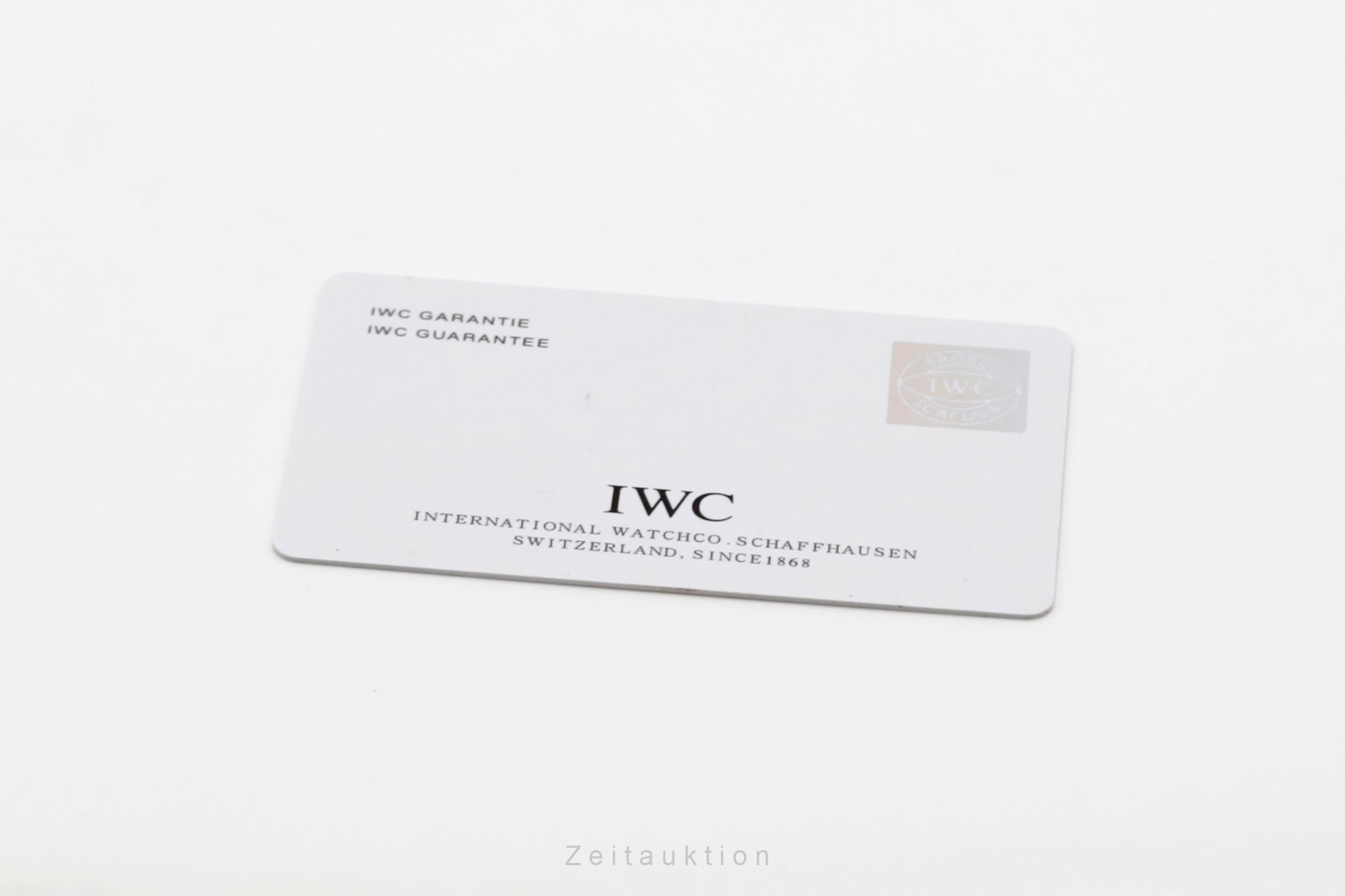 IWC Schaffhausen Portofino Handaufzug Stahl Herrenuhr Ref. IW510102 Papiere [2503671]