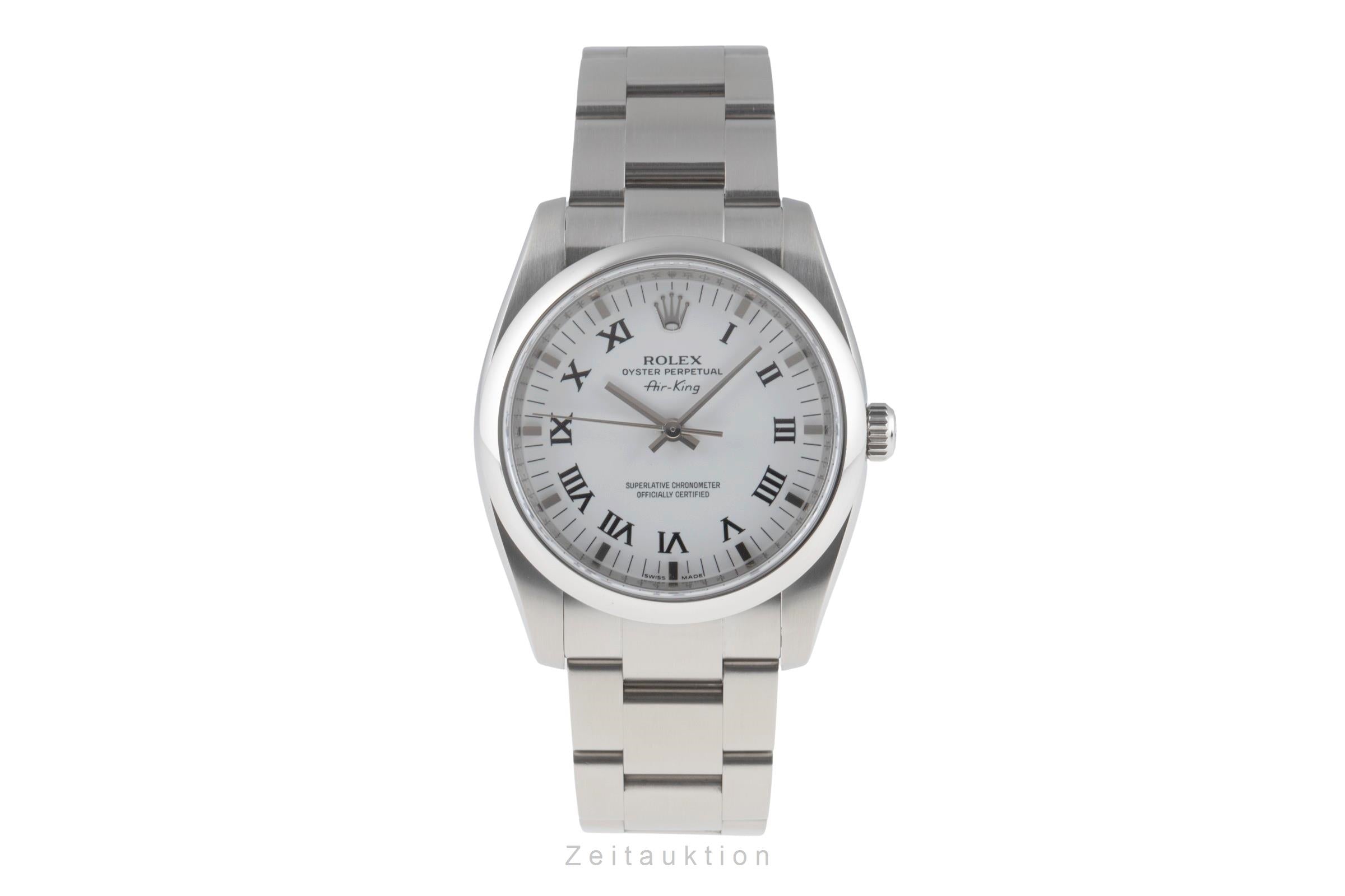 Rolex Air King steel automatic men's watch 114200  [2503672]