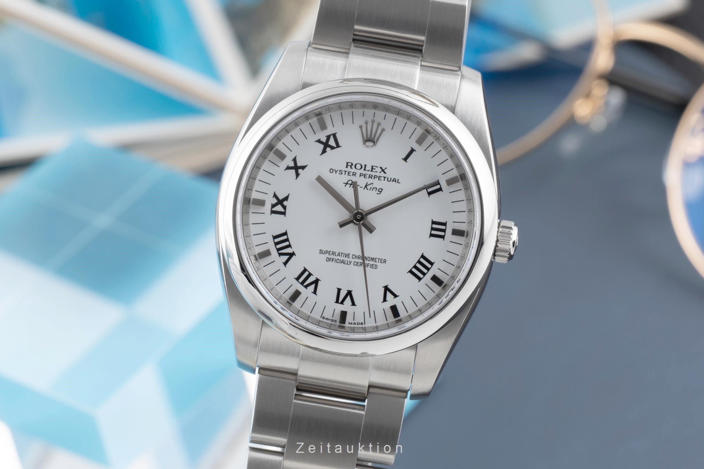 Rolex Air King steel automatic 3130 114200 2503672