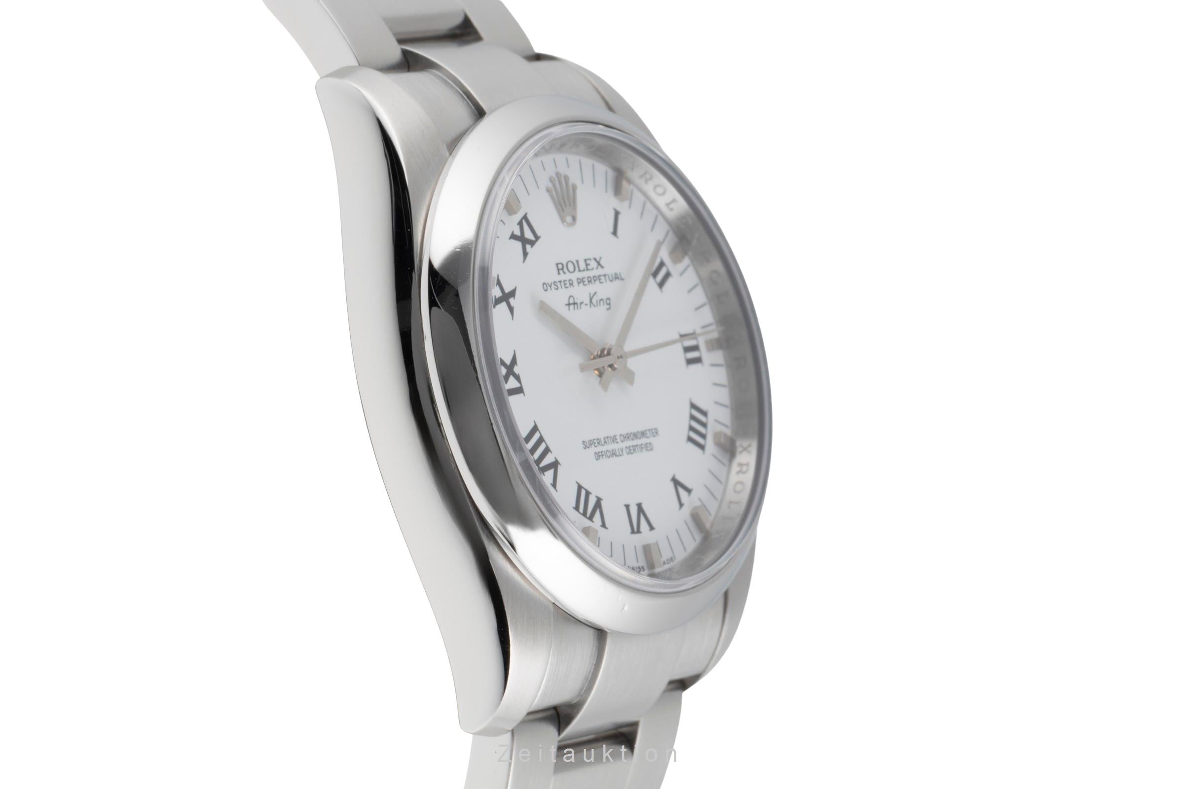 Rolex Air King steel automatic men's watch 114200  [2503672]
