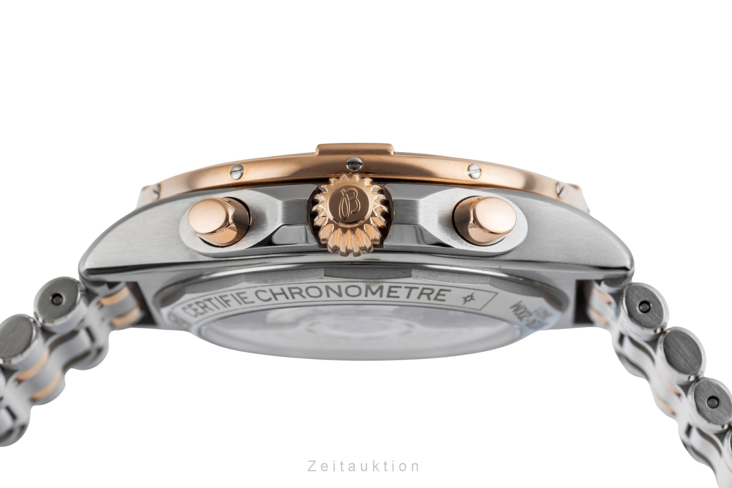 Breitling Chronomat chronographe acier / or  automatique montre pour hommes UB0134101B1U1 LP: 13400EUR  [2503674]