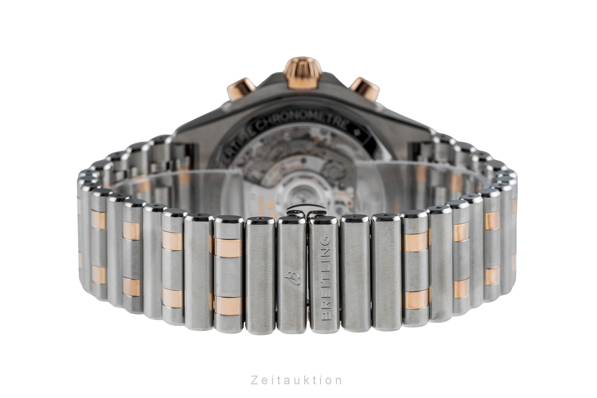 Breitling Chronomat chronographe acier / or  automatique montre pour hommes UB0134101B1U1 LP: 13400EUR  [2503674]