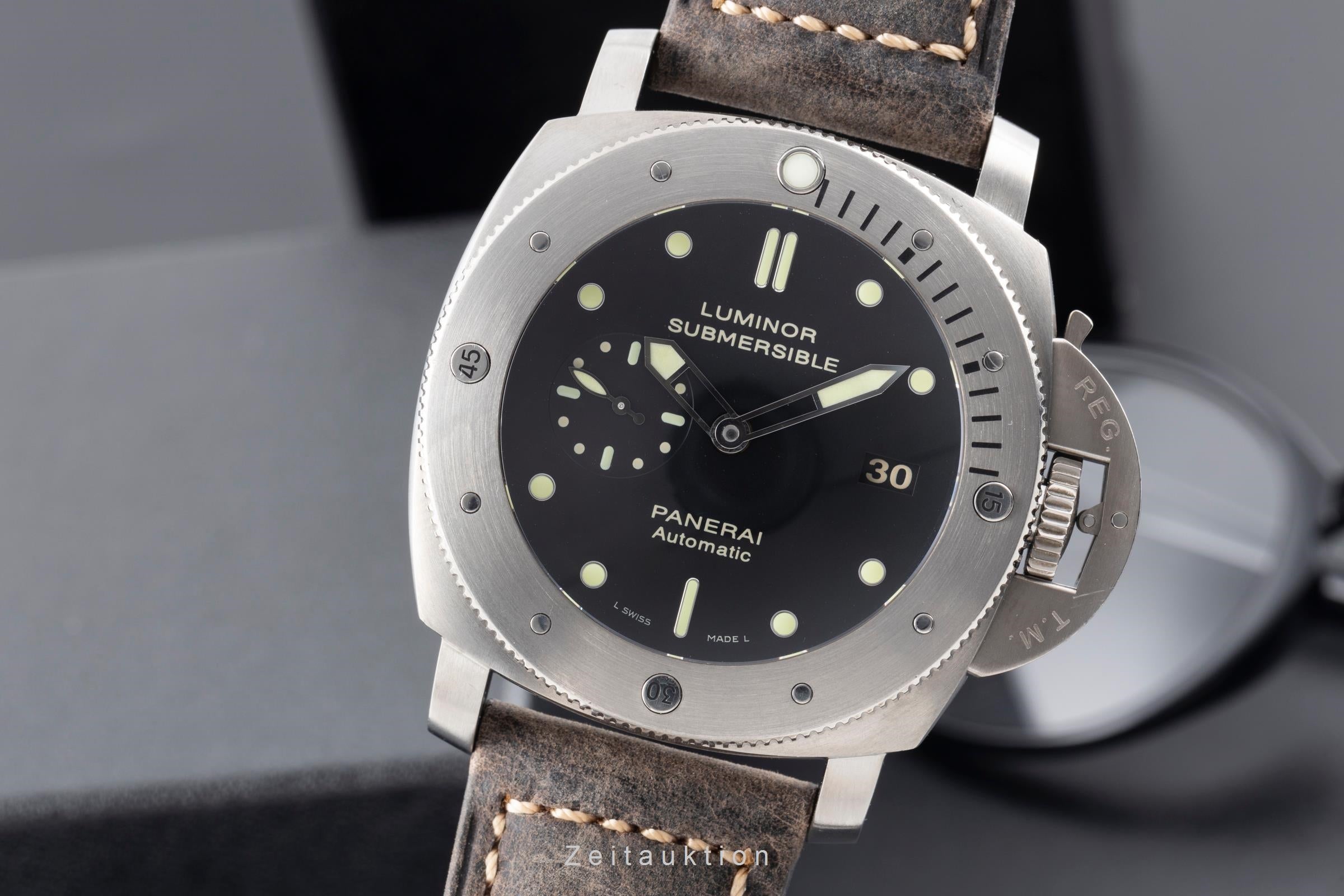 Panerai Luminor Submersible 1950 3 Days Automatik Titan Ref. PAM00305 B&P 2013 [2503678]