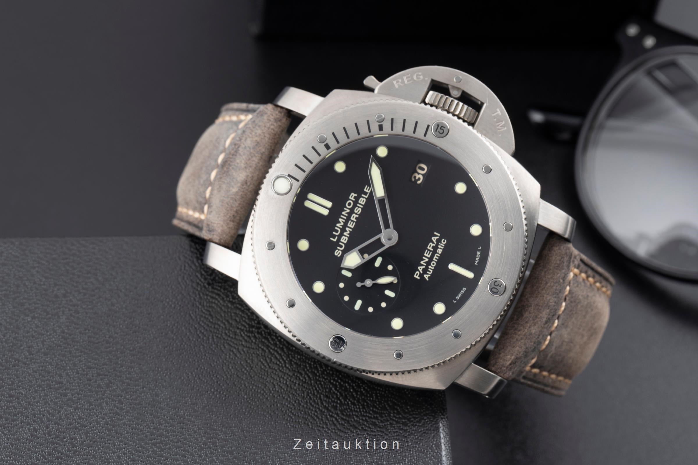 Panerai Submersible titanio automatismo orologio da uomo PAM00305 LP: 10900EUR  [2503678]