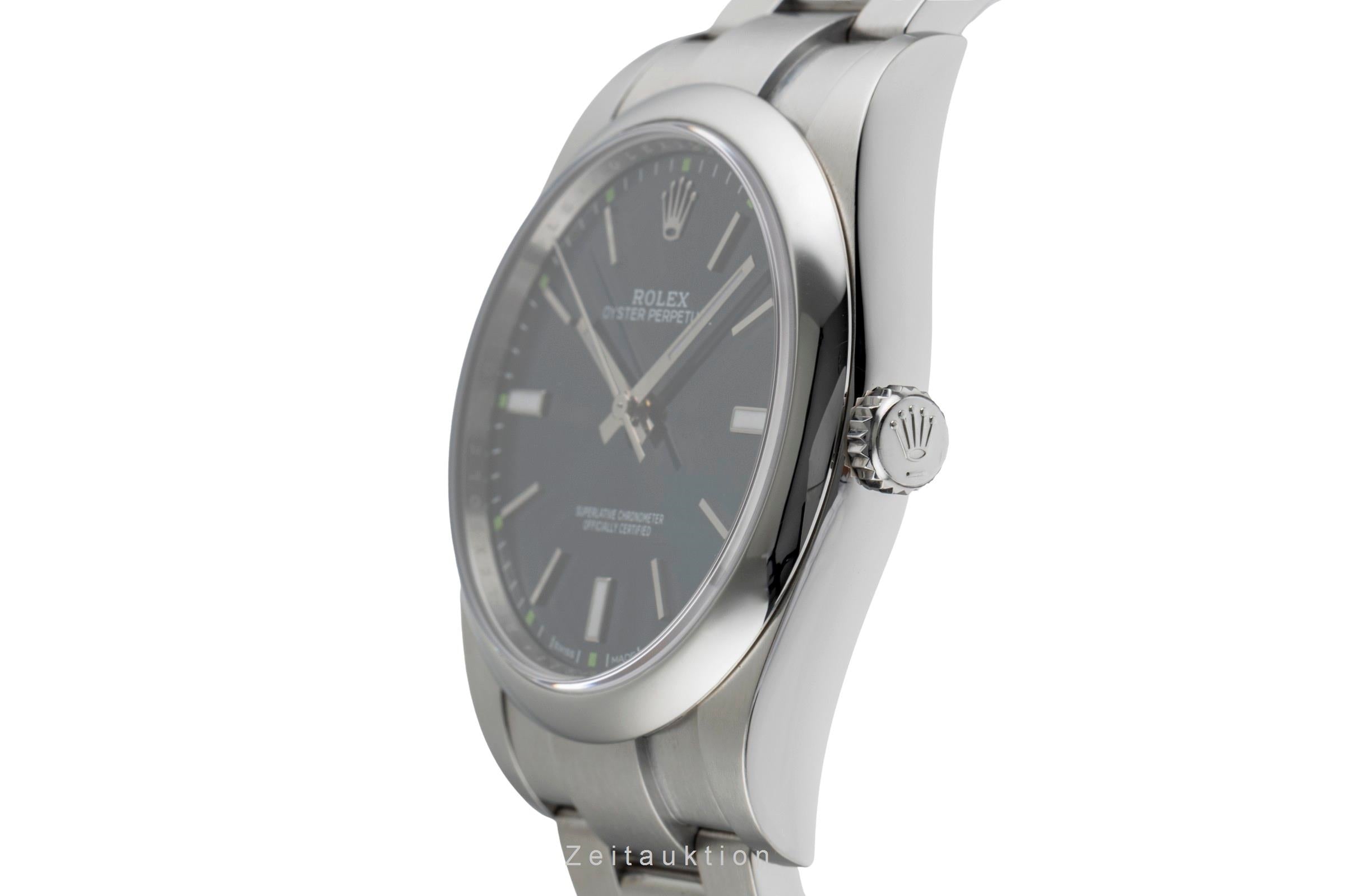 Rolex Oyster Perpetual acier automatique montre pour hommes 114300  [2503679]