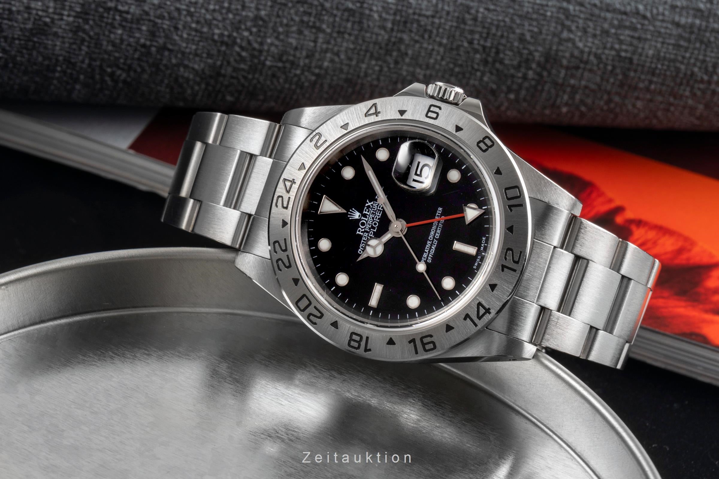 Rolex Explorer II acciaio automatismo orologio da uomo 16570  [2503680]