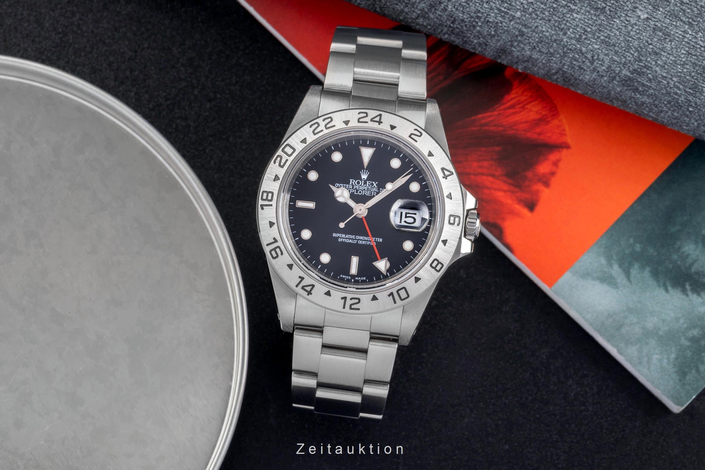 Rolex Explorer II acciaio automatismo orologio da uomo 16570  [2503680]