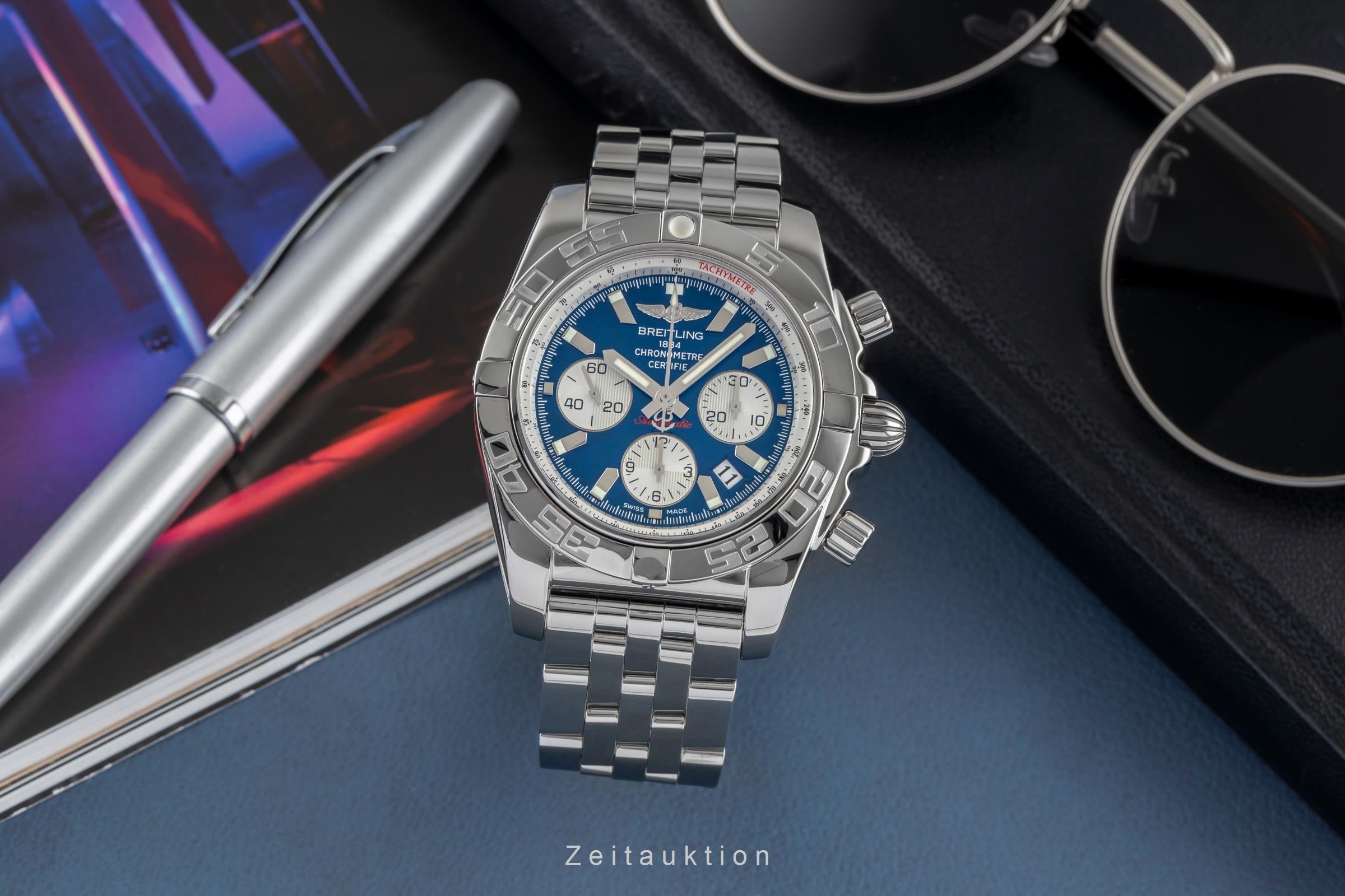 Breitling Chronomat 44 chronograph steel automatic men's watch AB011012/C788  [2503686]
