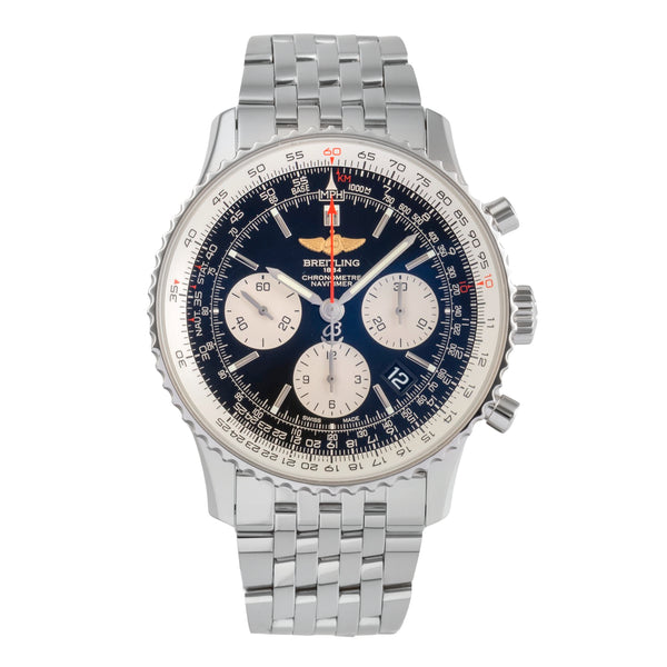 Breitling Navitimer 01 Chronograph Stahl Automatik Herrenuhr Ref. AB0121211B2A1  [2503688]
