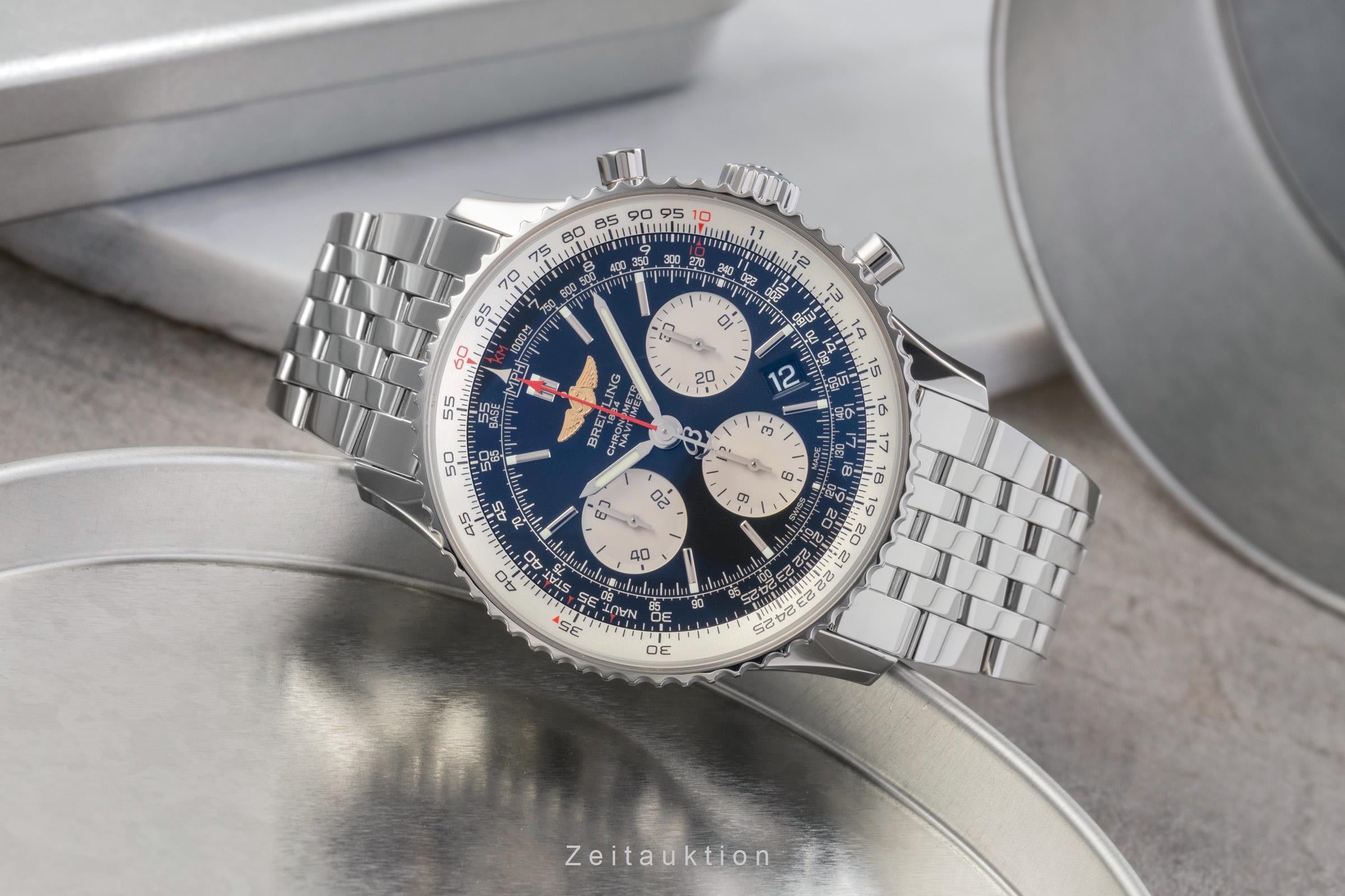 Breitling Navitimer 01 Chronograph Stahl Automatik Herrenuhr Ref. AB0121211B2A1  [2503688]
