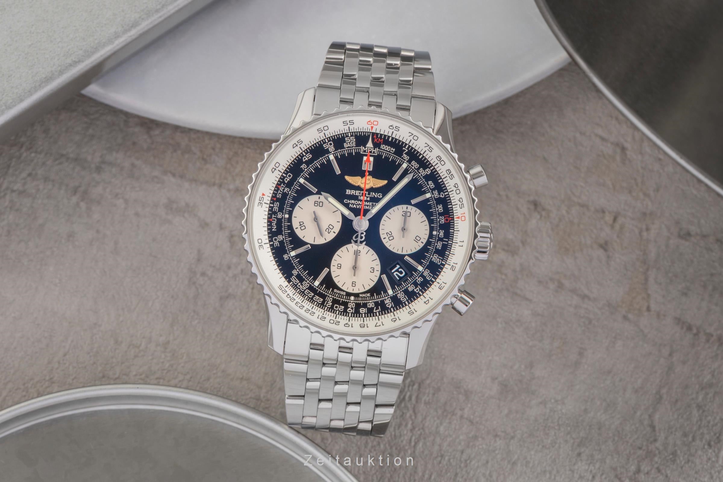 Breitling Navitimer 01 Chronograph Stahl Automatik Herrenuhr Ref. AB0121211B2A1  [2503688]
