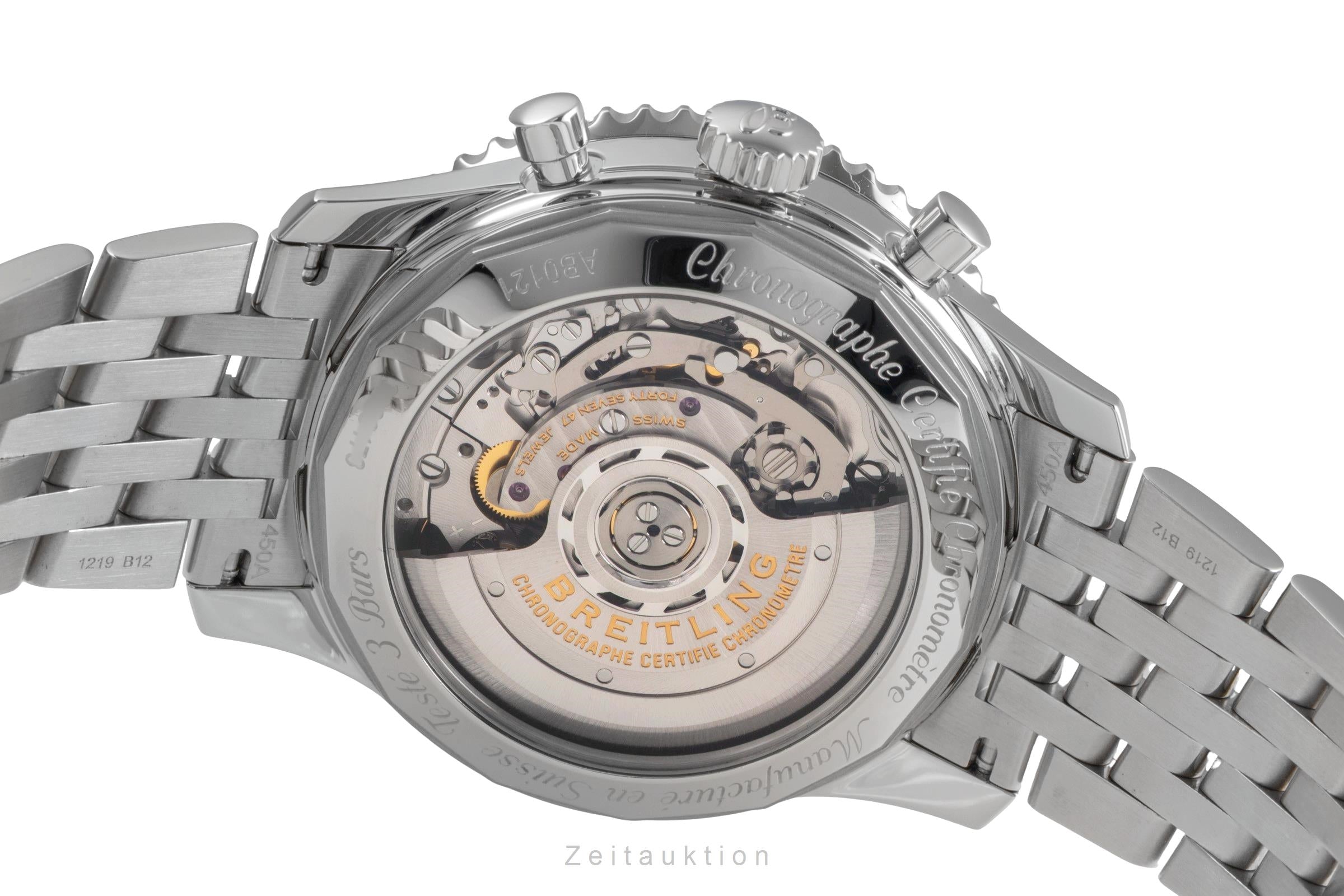 Breitling Navitimer 01 Chronograph Stahl Automatik Herrenuhr Ref. AB0121211B2A1  [2503688]
