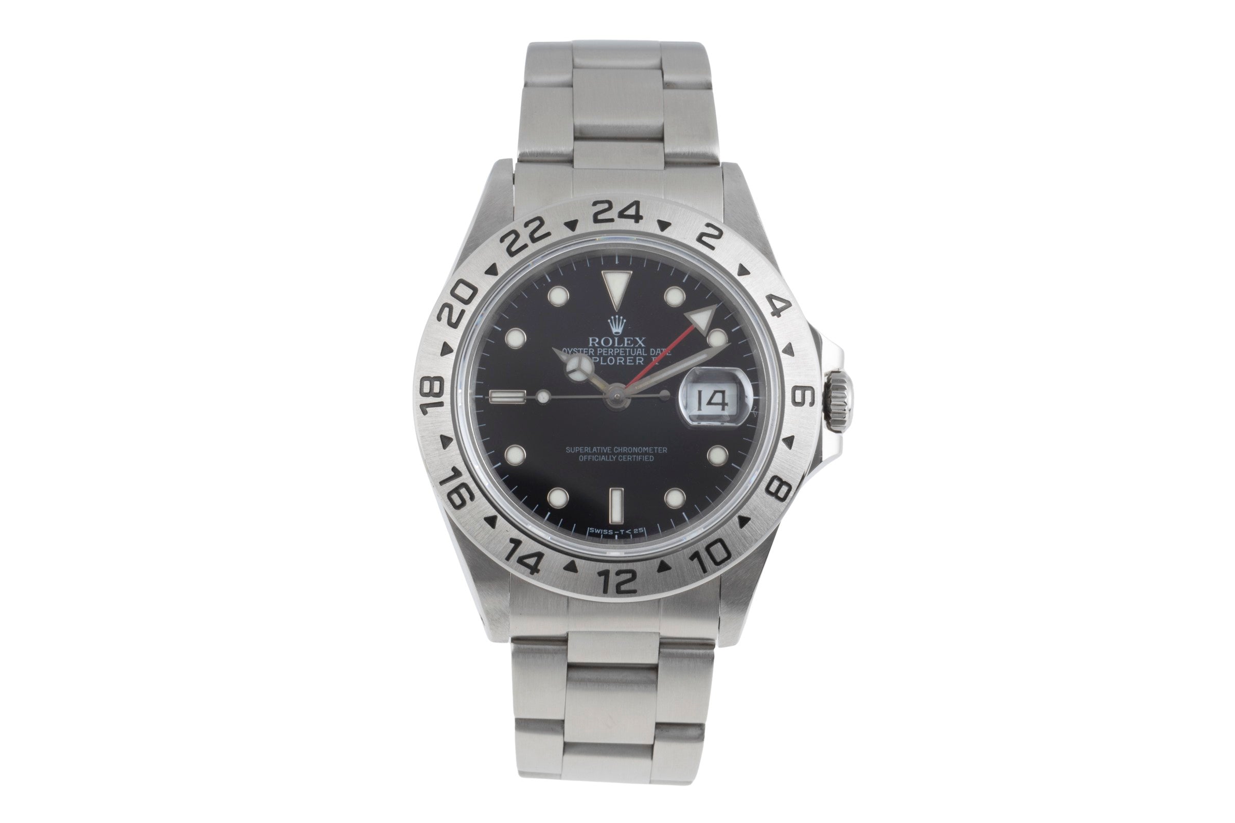 Rolex Explorer II steel automatic men's watch 16570  [2503689]