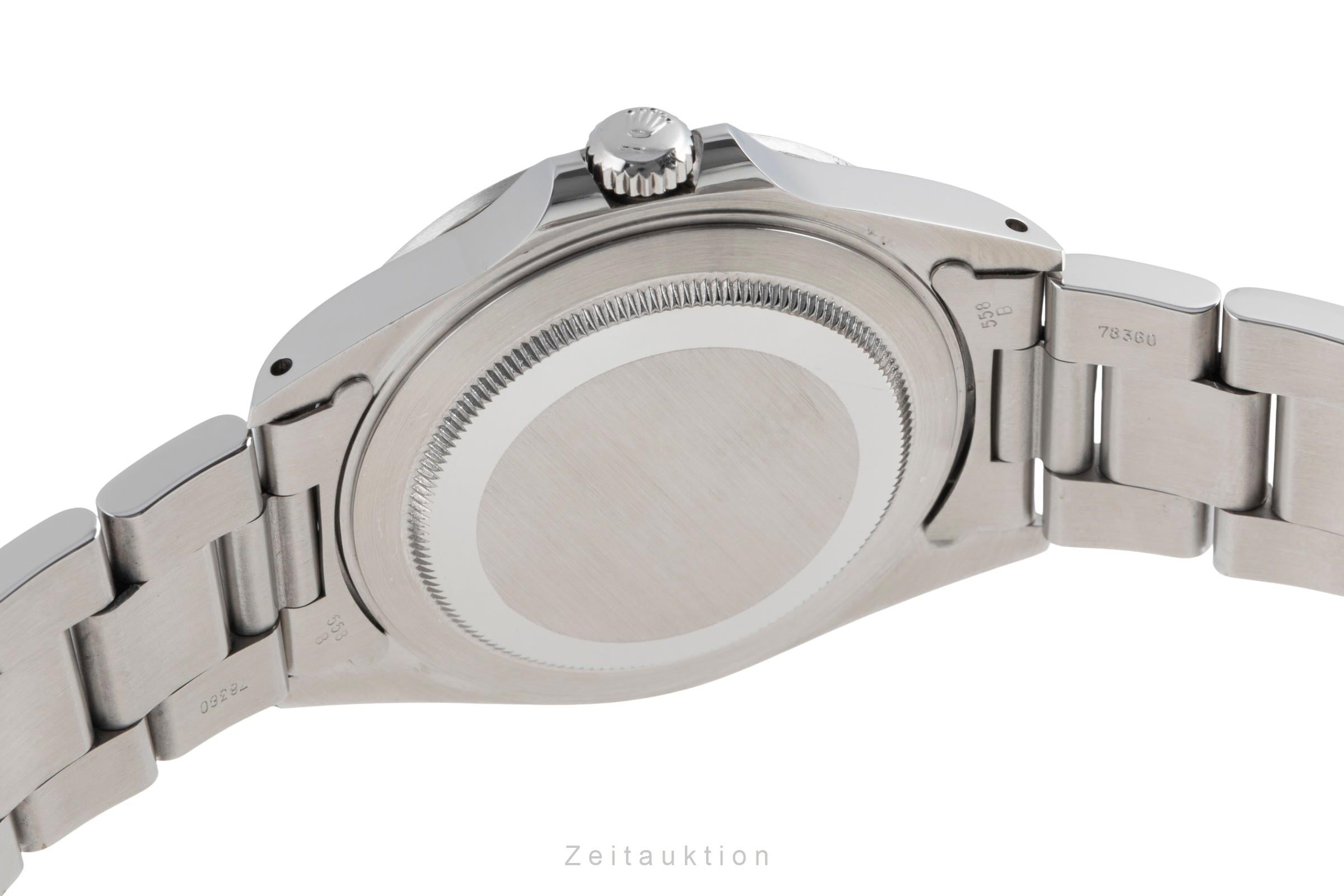 Rolex Explorer II Black Dial Edelstahl Automatik Herrenuhr Ref. 16570 L-Serie [2503689]