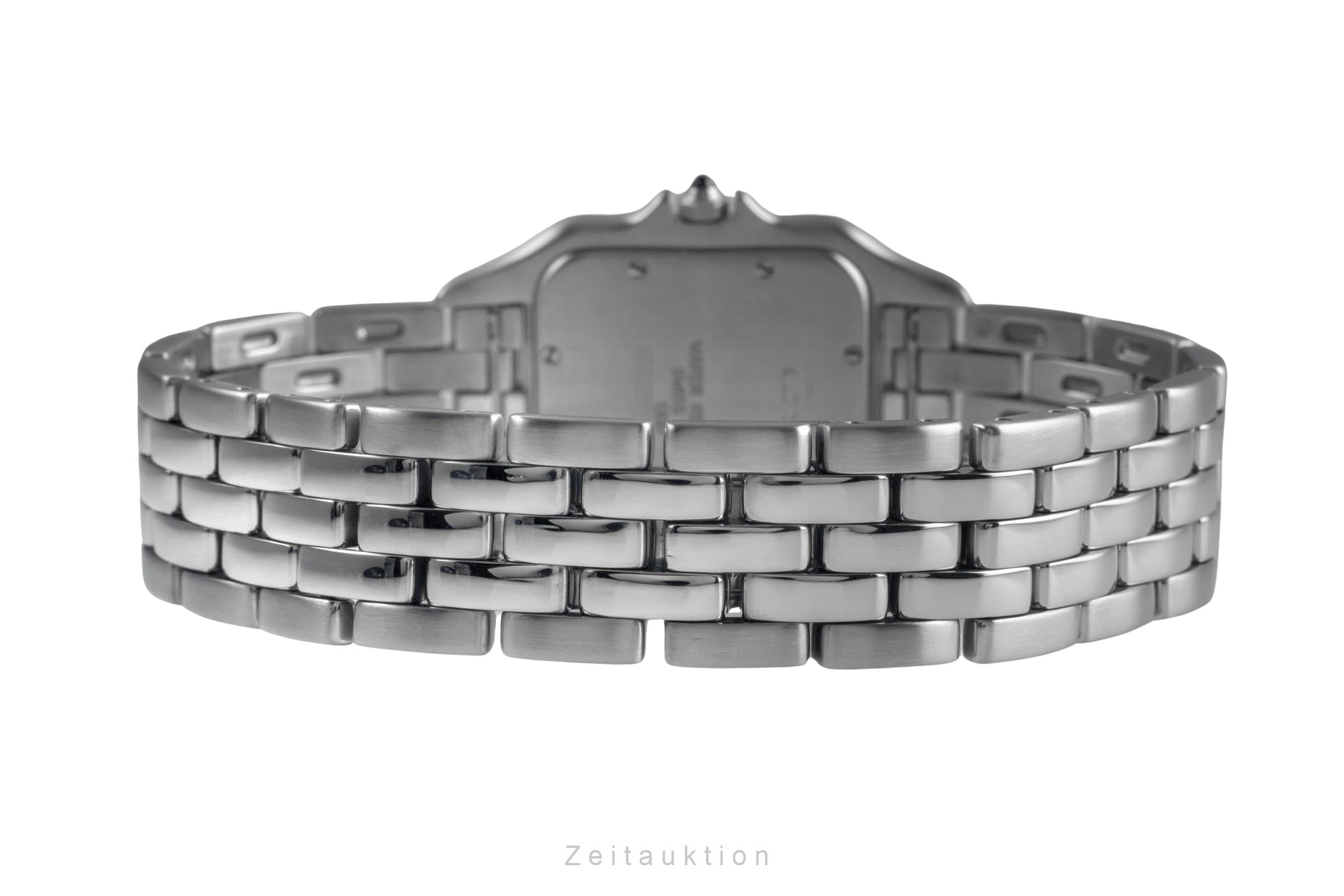 Cartier Panthere acier quartz montre pour femmes W25032P5  [2503690]