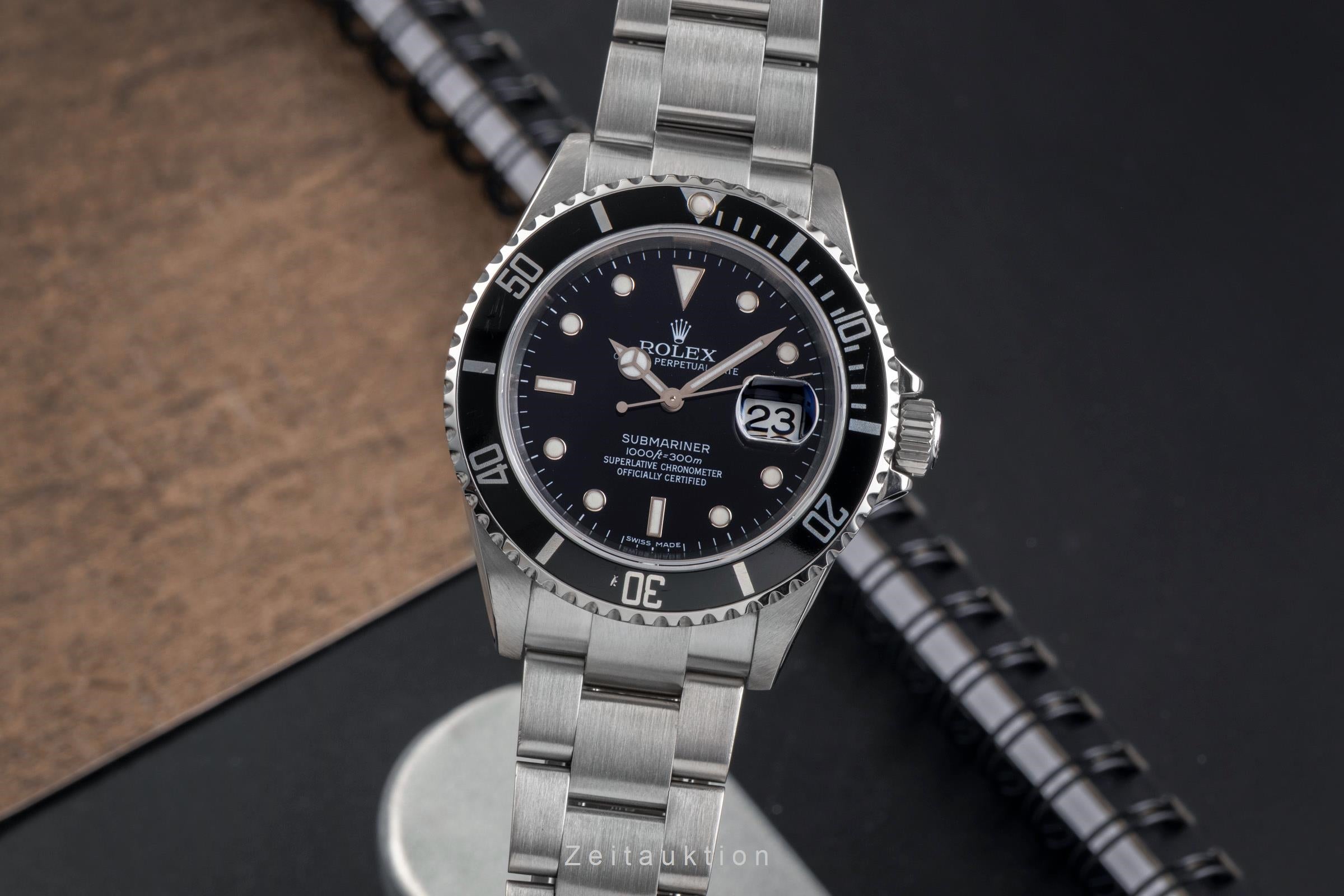 Rolex Submariner Date 1000ft Oyster Edelstahl Automatik Ref. 16610T [2503692]