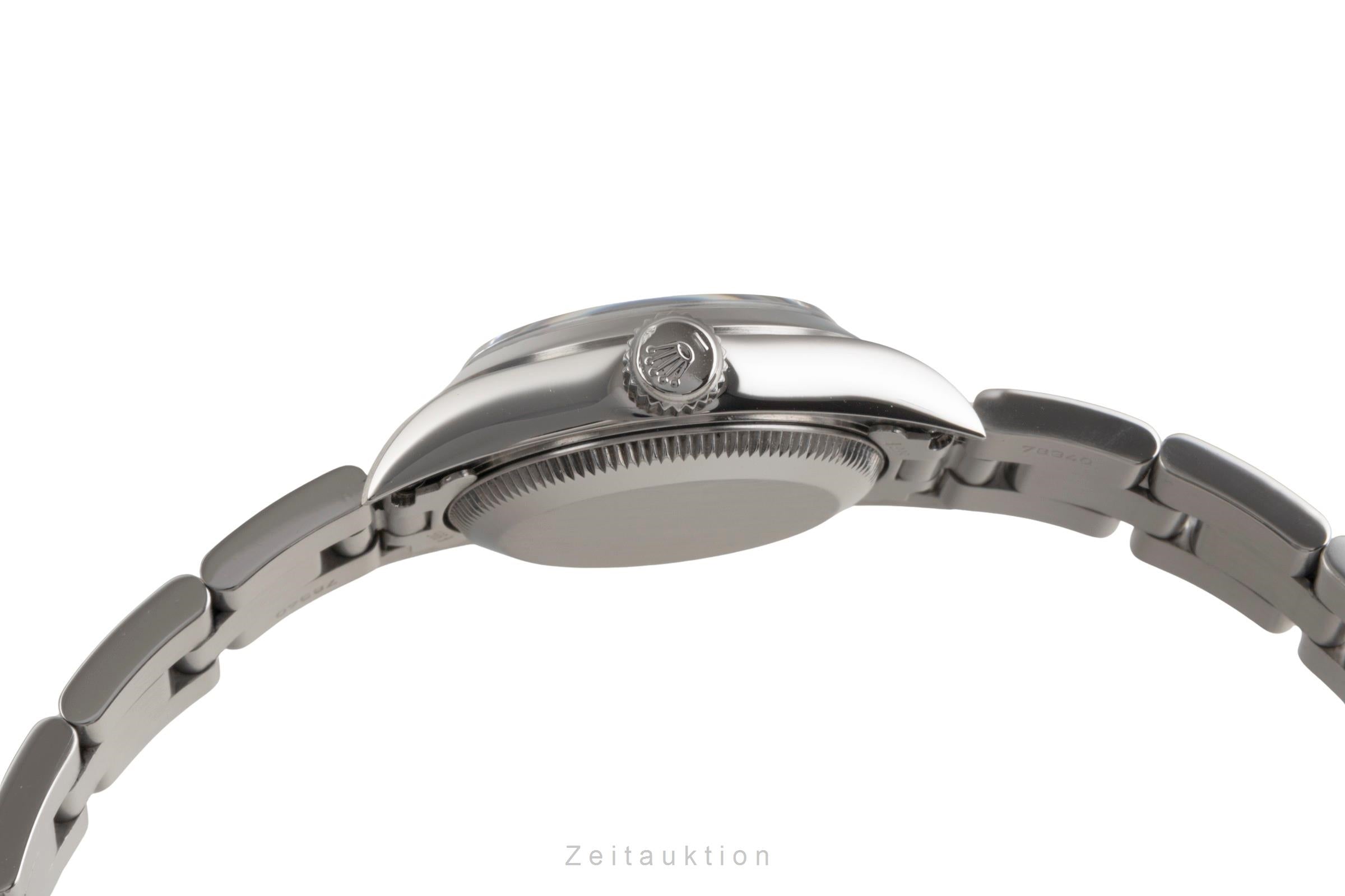 Rolex Oyster Perpetual Edelstahl  Automatik Damenuhr Ref. 67180 [2503693]