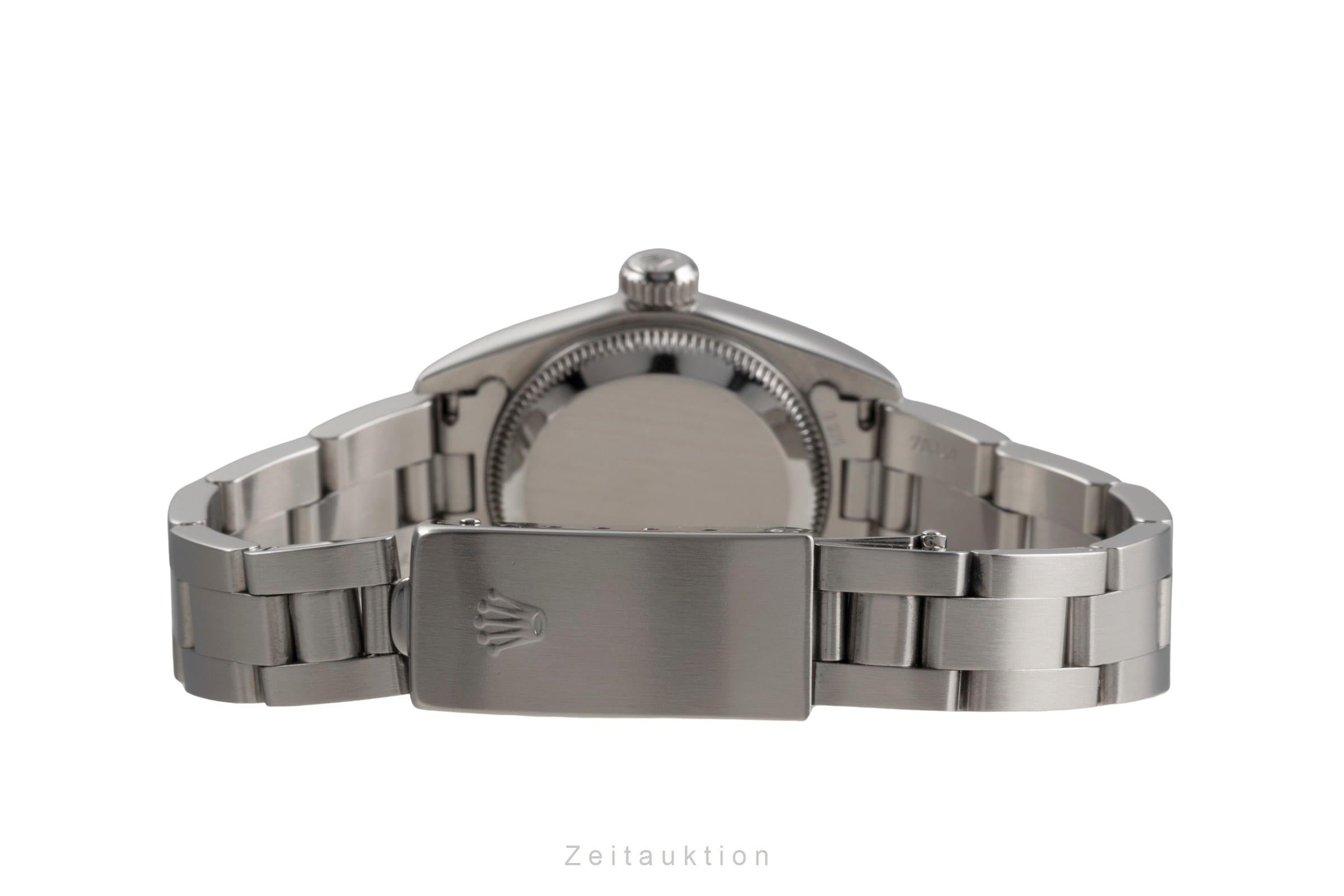 Rolex Oyster Perpetual Edelstahl  Automatik Damenuhr Ref. 67180 [2503693]