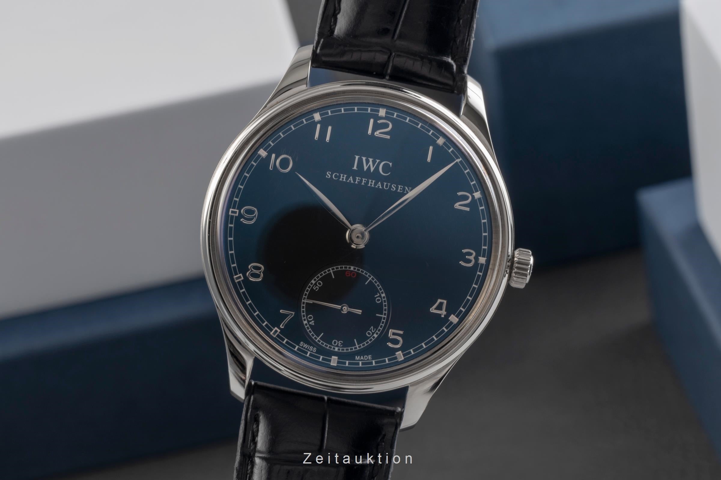IWC Portugieser steel manual winding Kal. C.98295 Ref. IW545407