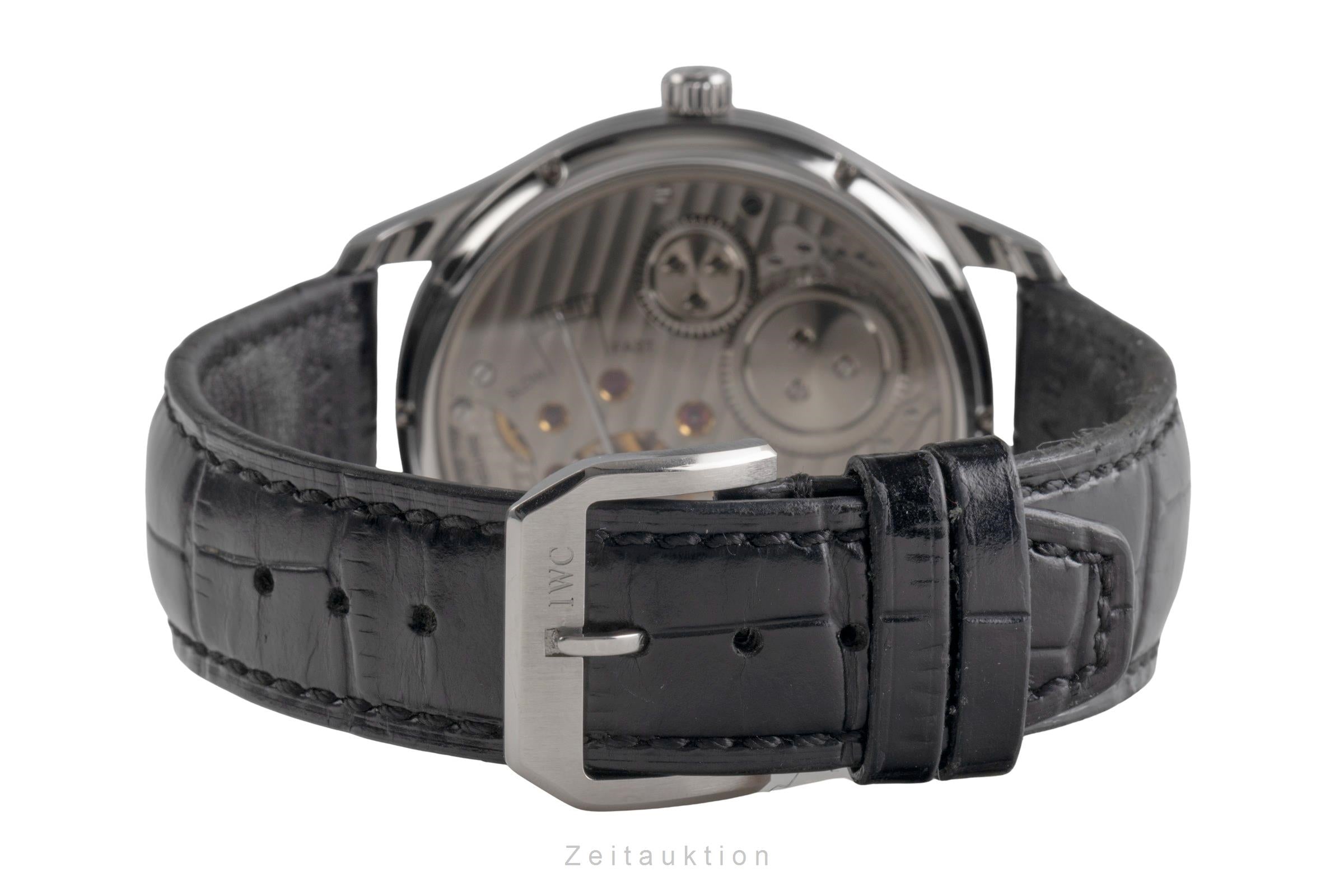 IWC Portugieser Hand-Wound Edelstahl Handaufzug Herrenuhr Ref. IW545407  [2503696]