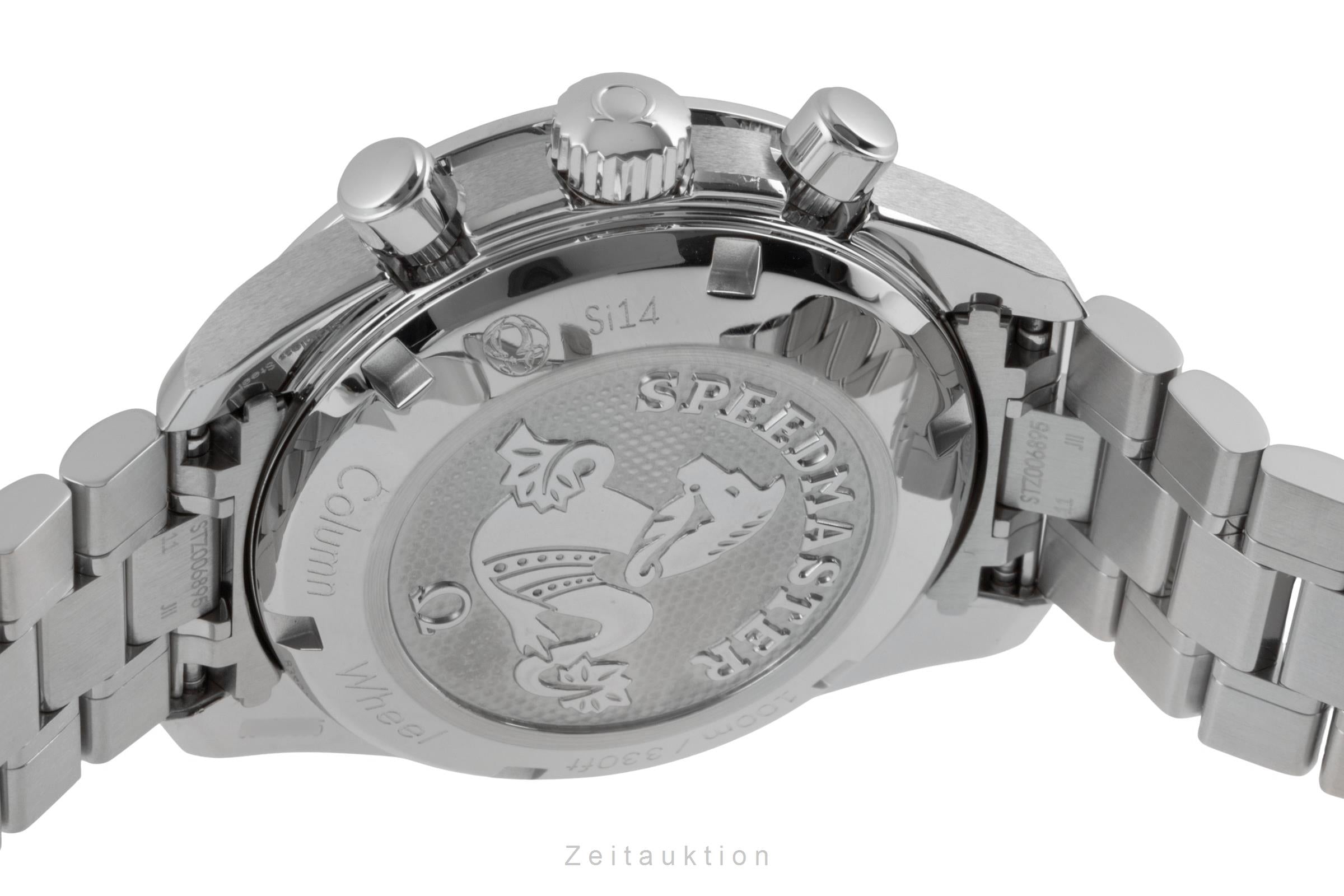 Omega Speedmaster chronographe acier automatique montre pour femmes 324.30.38.50.55.001 LP: 7300EUR  [2503699]