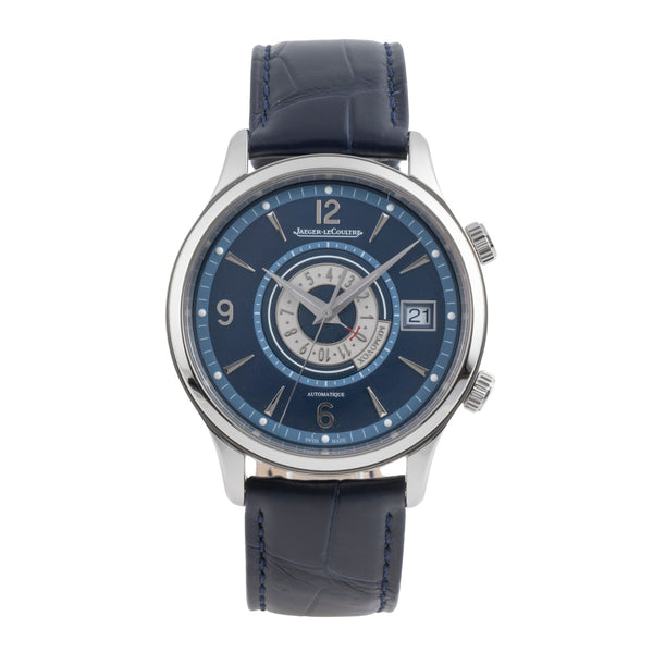 Jaeger LeCoultre Memovox acero automático reloj para caballeros Q410848J  830.8.96.S LP: 15800EUR Limited  [2503700]