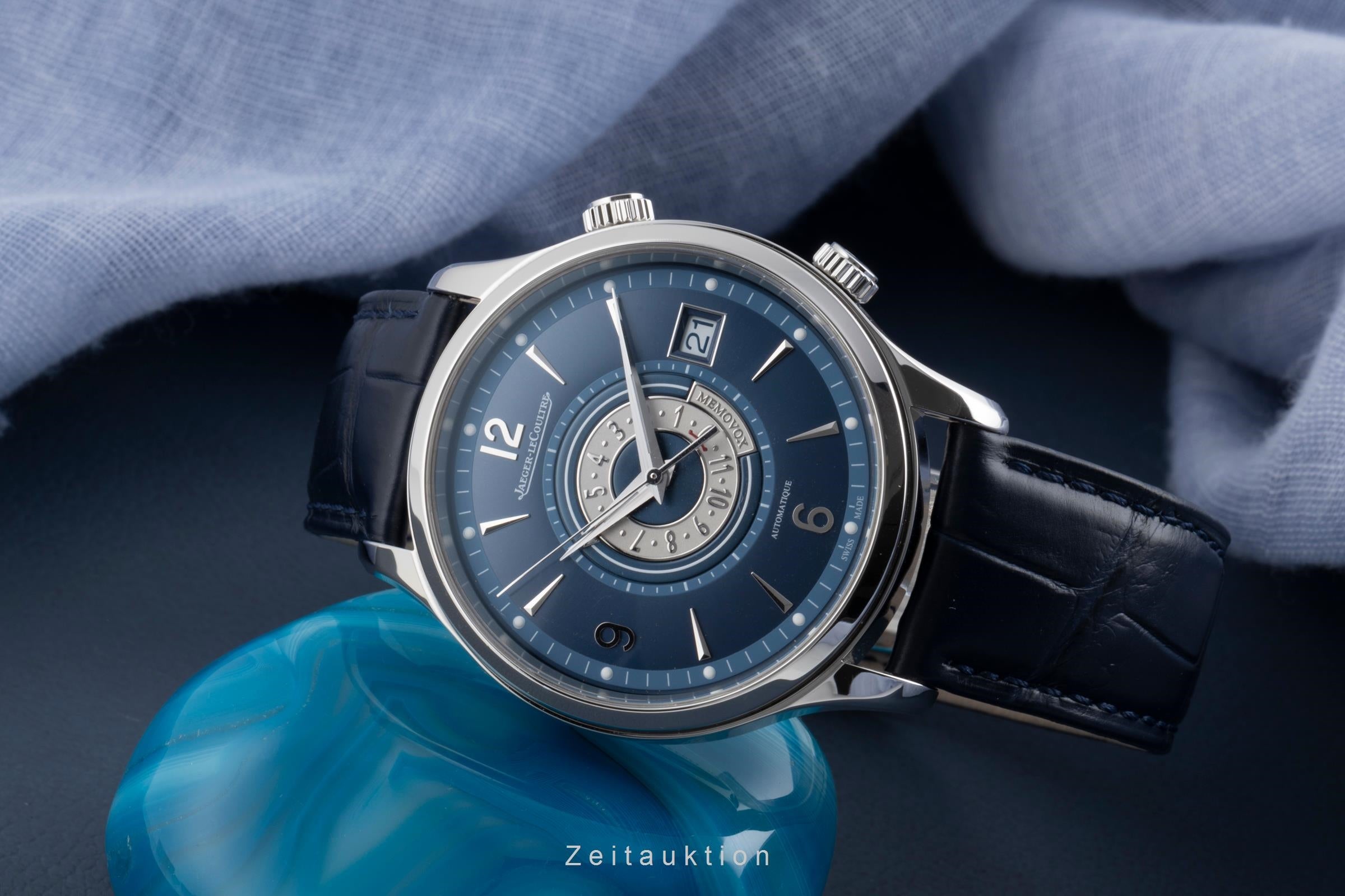 Jaeger LeCoultre Memovox acero automático reloj para caballeros Q410848J  830.8.96.S LP: 15800EUR Limited  [2503700]