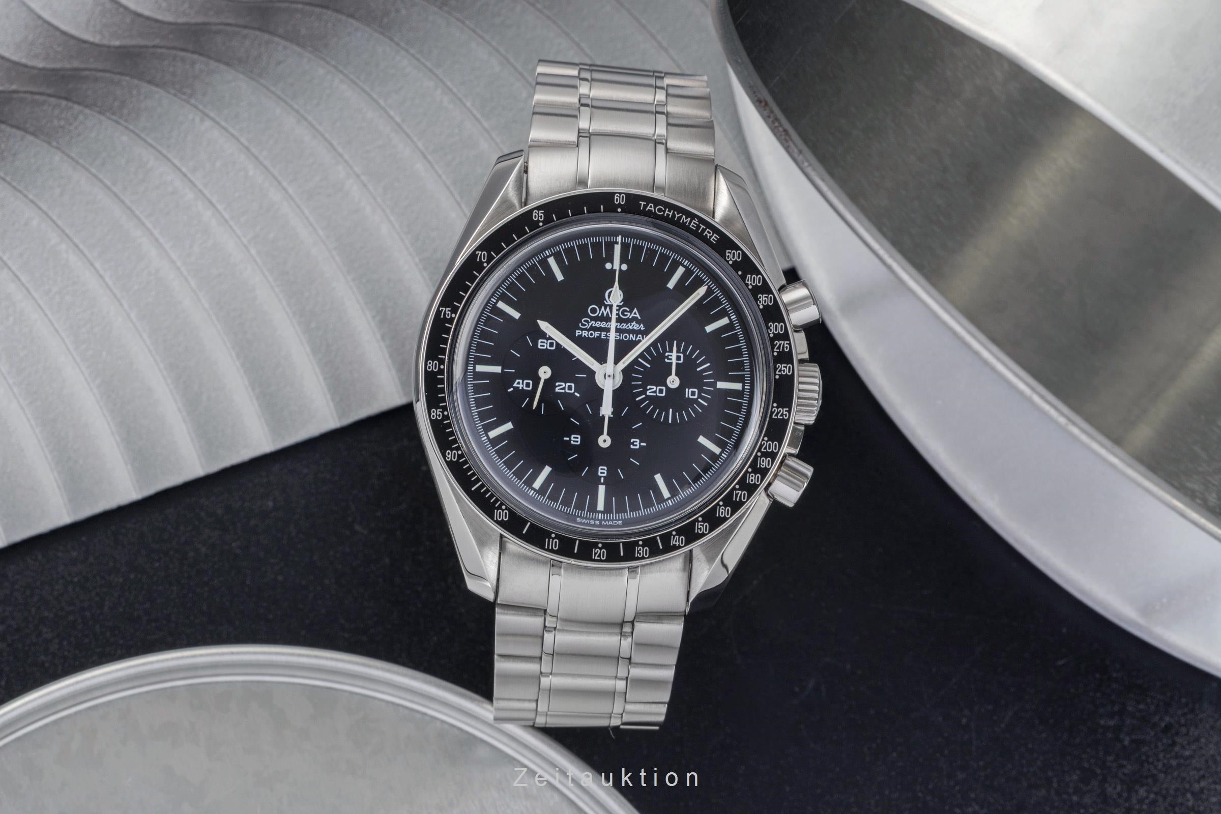 Omega Speedmaster Moonwatch chronograph steel manual winding men's watch 3570.50.00  [2503705]