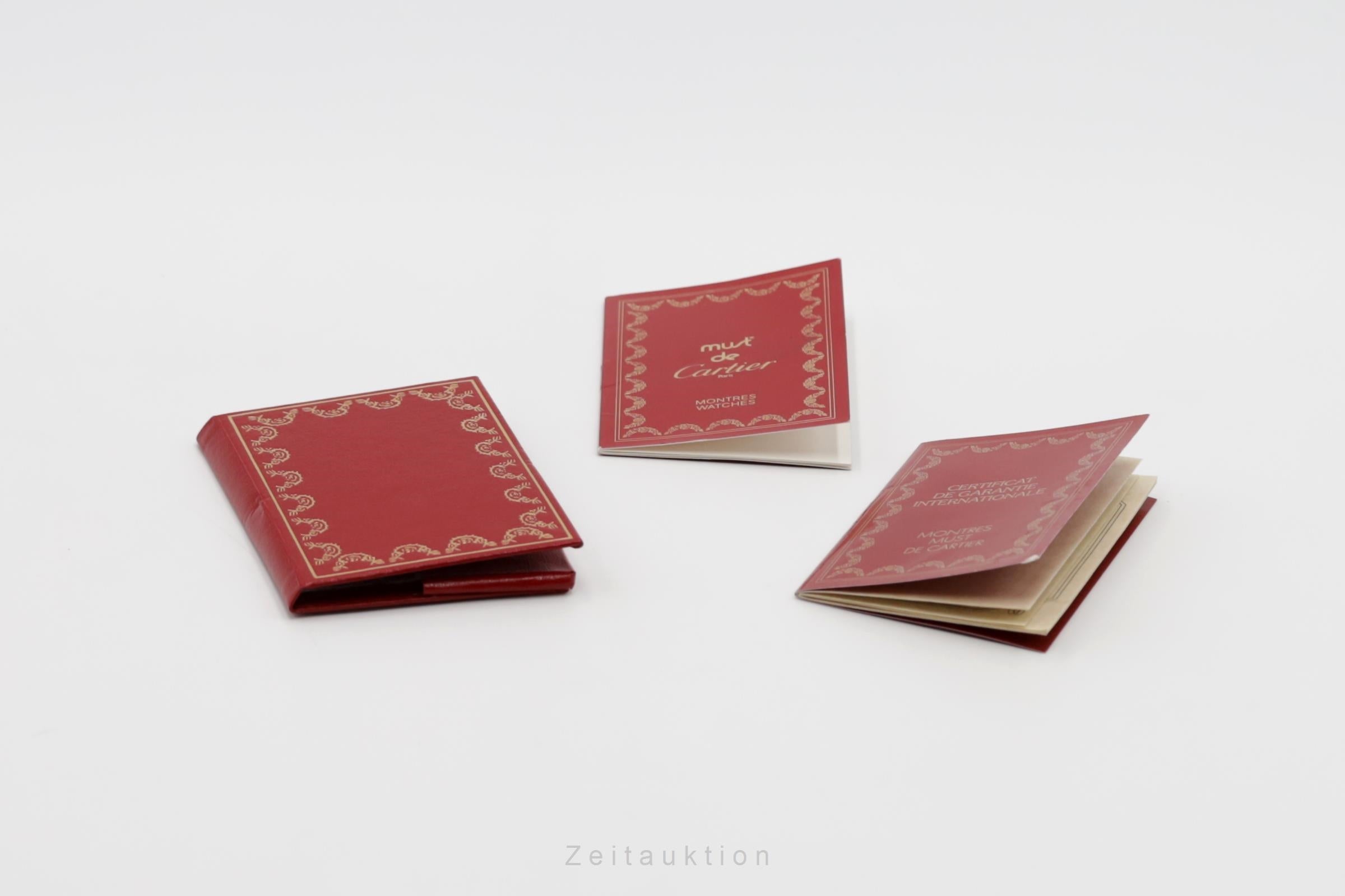 Cartier Colisee plata banada en oro cuarzo reloj para damas  590002  [2503710]