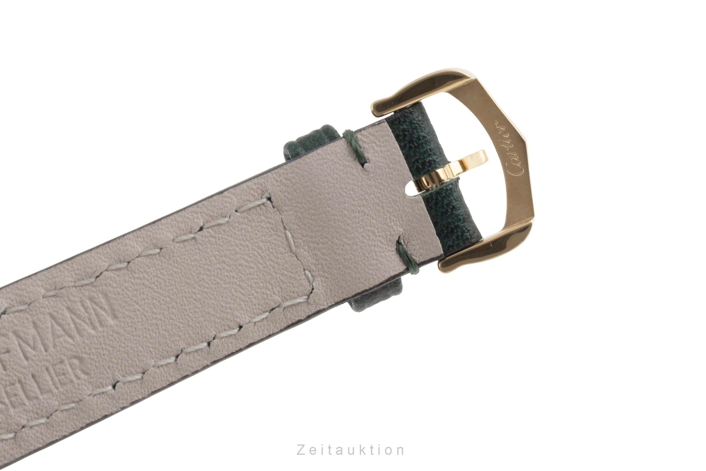 Cartier must de Cartier Vendome SM 925 Silber vergoldet Damenuhr Ref. 84978913 [2503714]