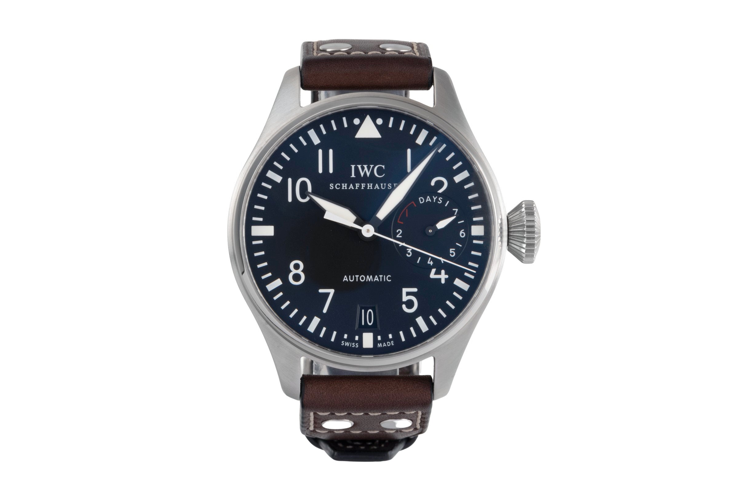 IWC Big Pilot acciaio automatismo orologio da uomo IW500401 LP: 13900EUR  [2503717]