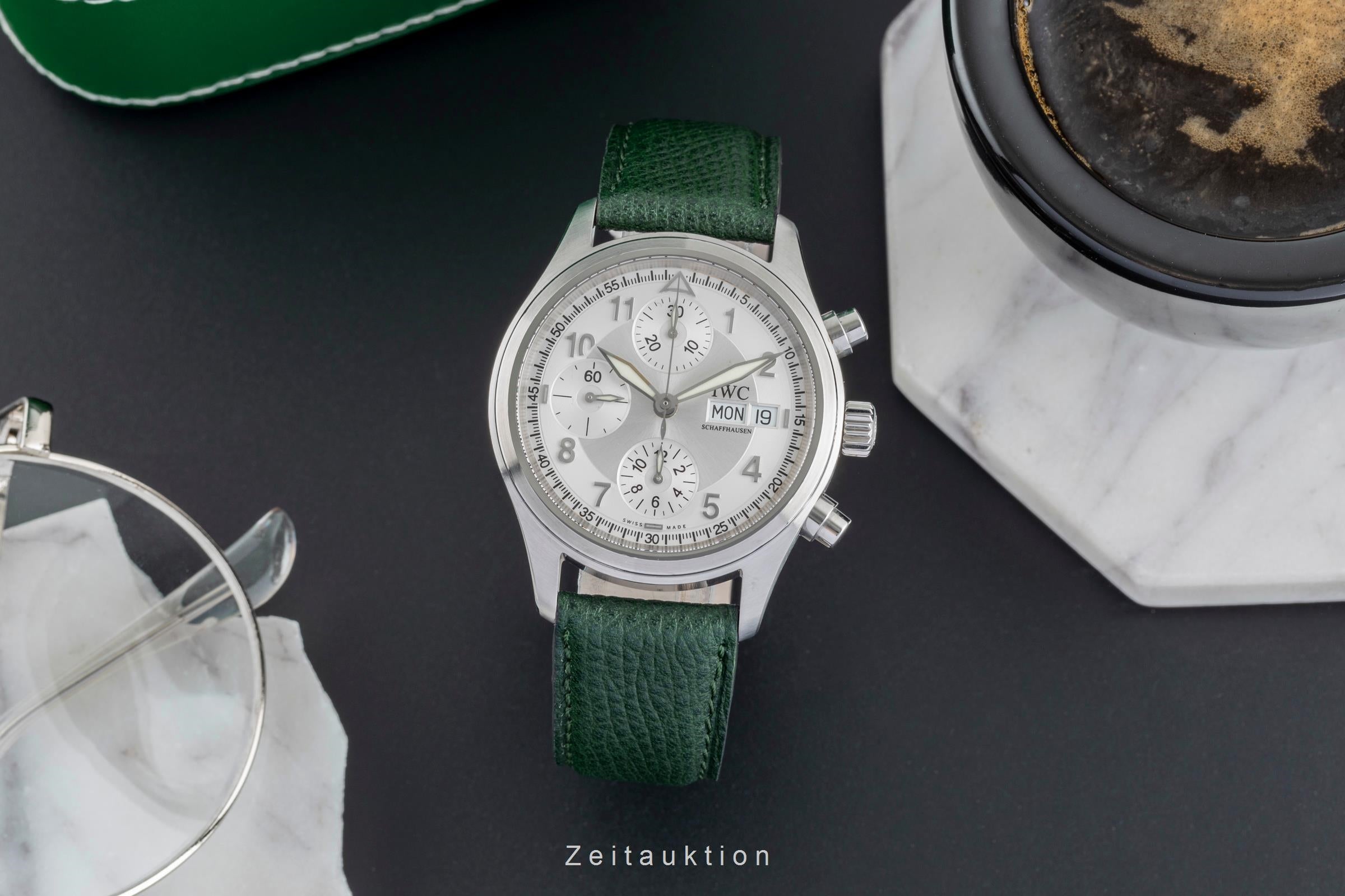 IWC Fliegerchronograph chronograph steel automatic men's watch IW370628 LP: 7700EUR  [2503719]