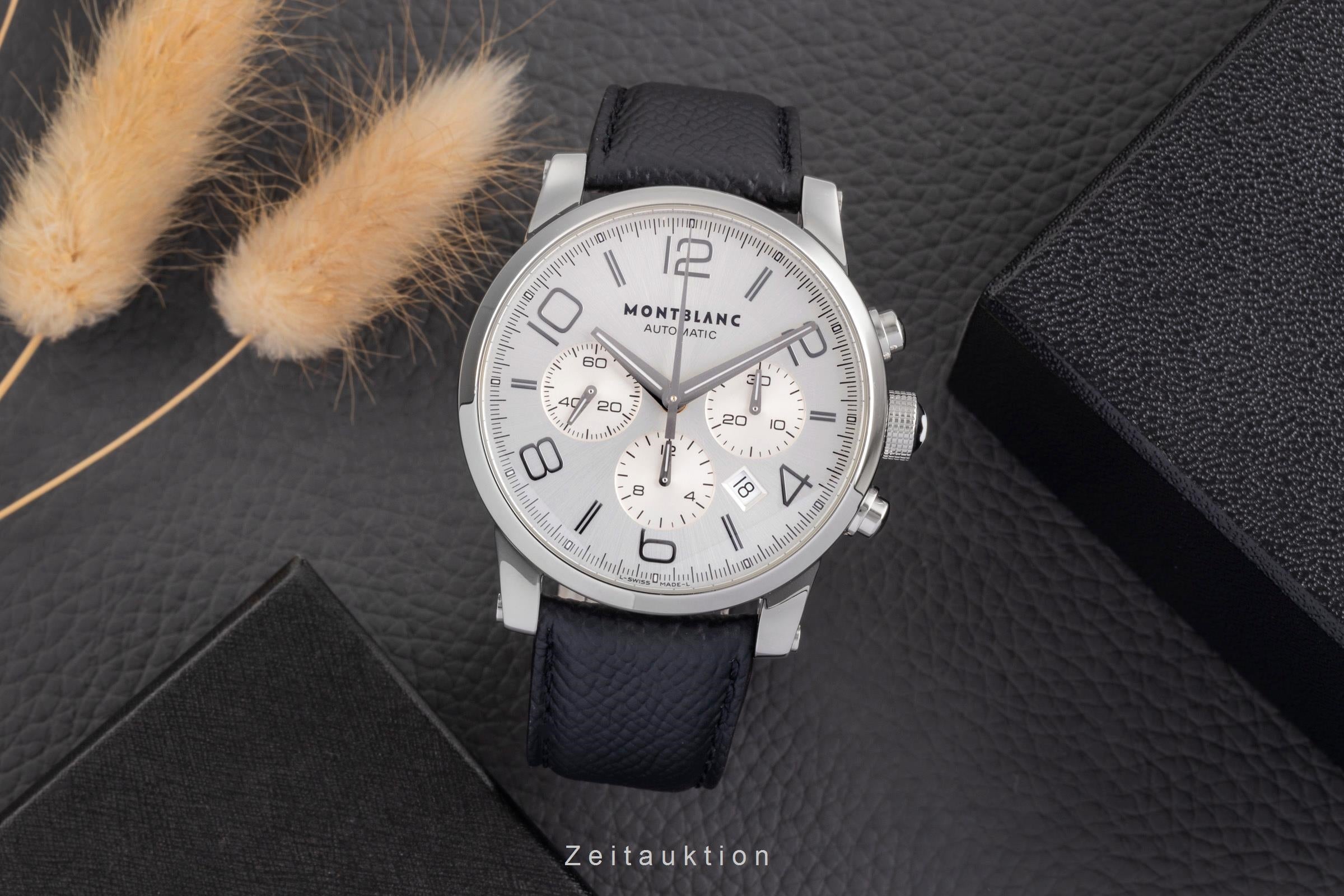 Montblanc Timewalker Chronograph Edelstahl Automatik Herrenuhr Ref. 7069  [2503720]