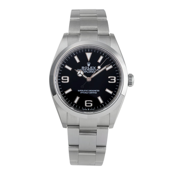 Rolex Explorer acciaio automatismo orologio da uomo 124270  [2503727]