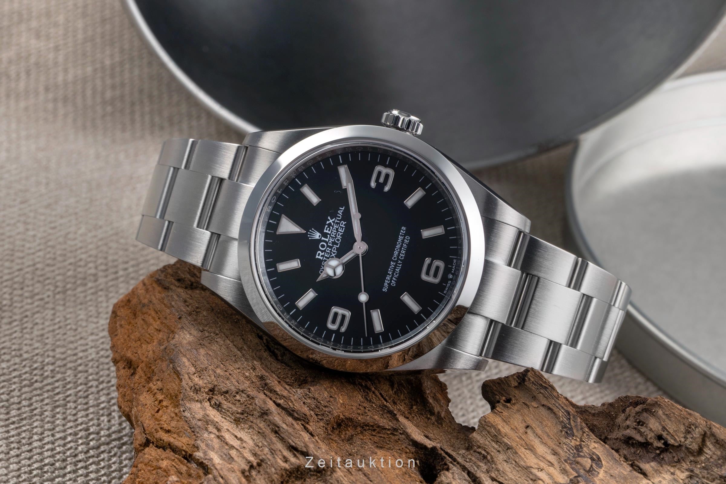 Rolex Explorer acciaio automatismo orologio da uomo 124270  [2503727]