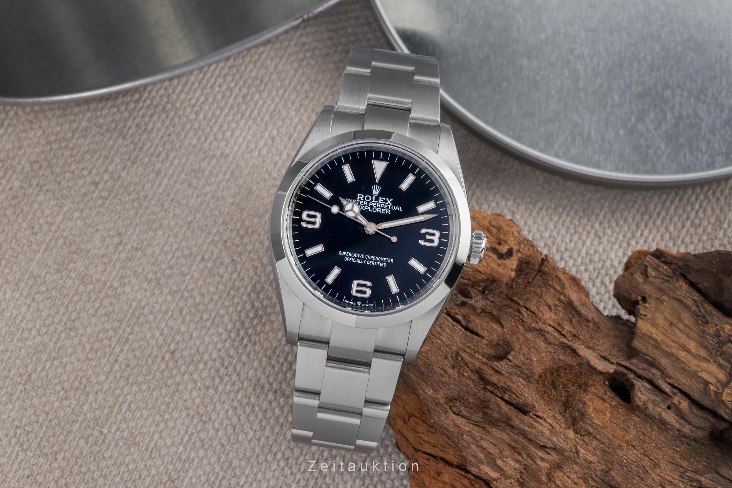 Rolex Explorer acciaio automatismo orologio da uomo 124270  [2503727]