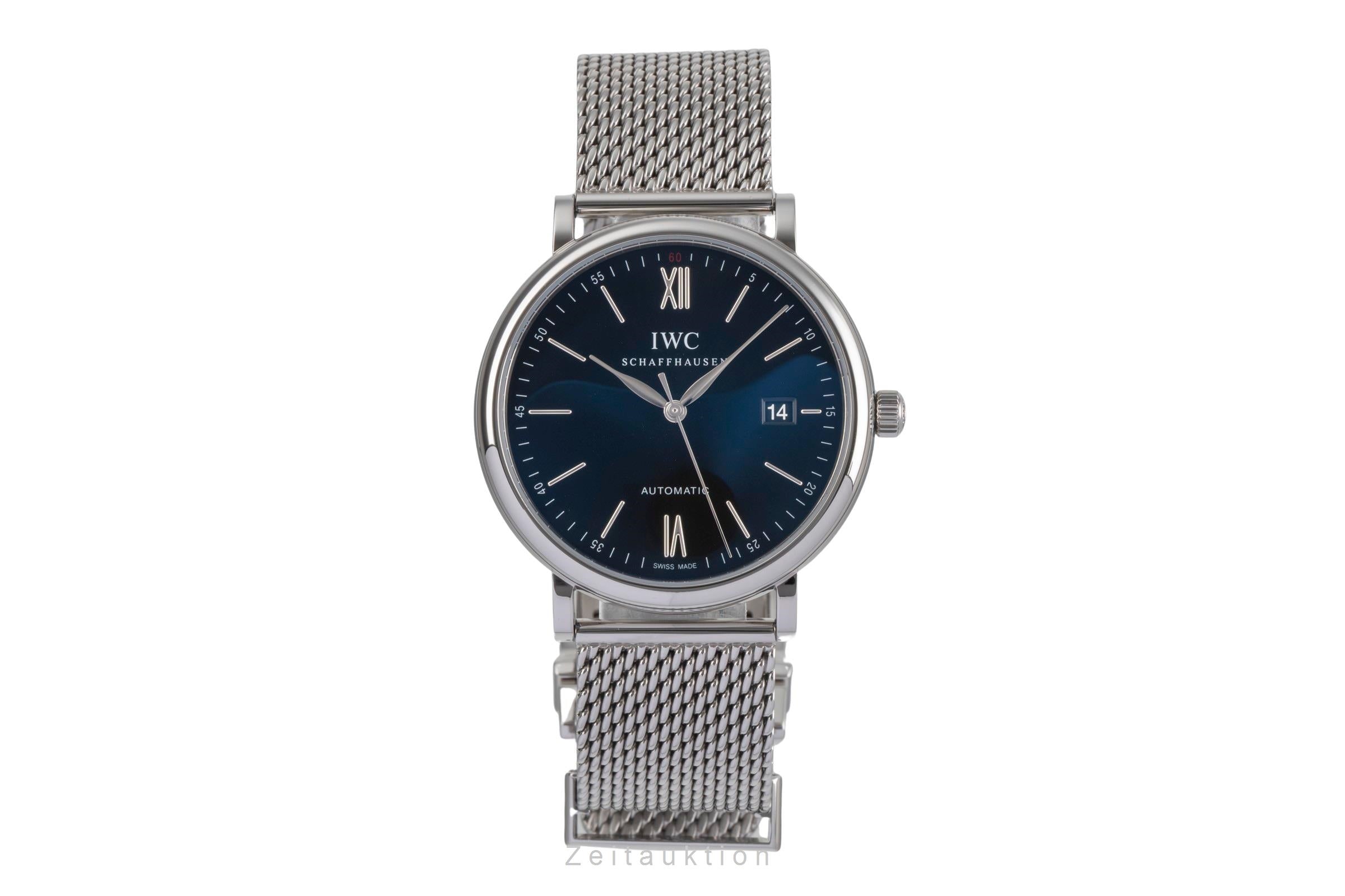 IWC Portofino steel automatic men's watch IW356506 LP: 6300EUR  [2503738]