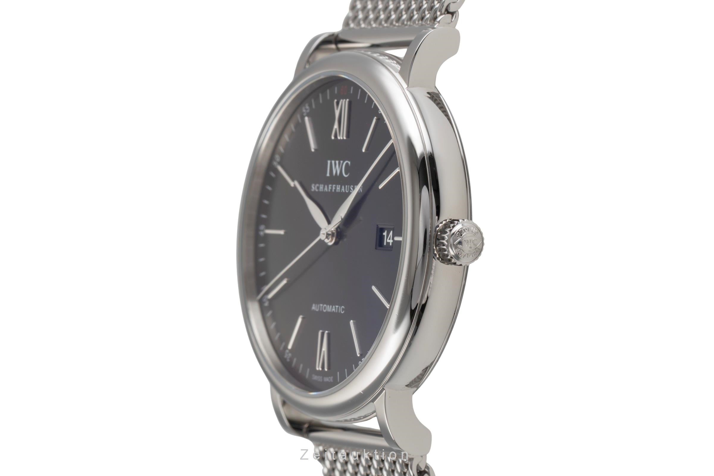 IWC Portofino steel automatic men's watch IW356506 LP: 6300EUR  [2503738]