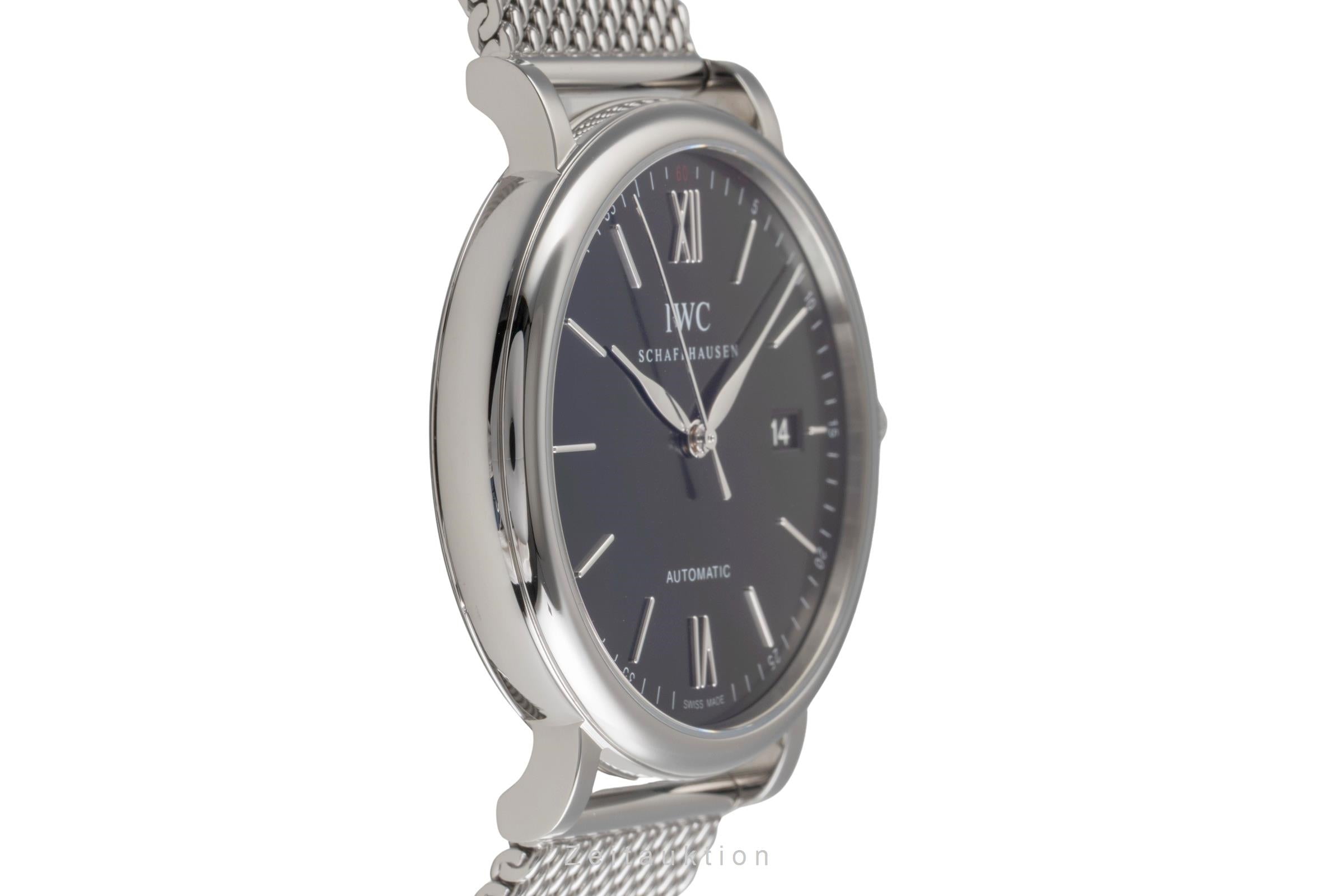 IWC Portofino steel automatic men's watch IW356506 LP: 6300EUR  [2503738]