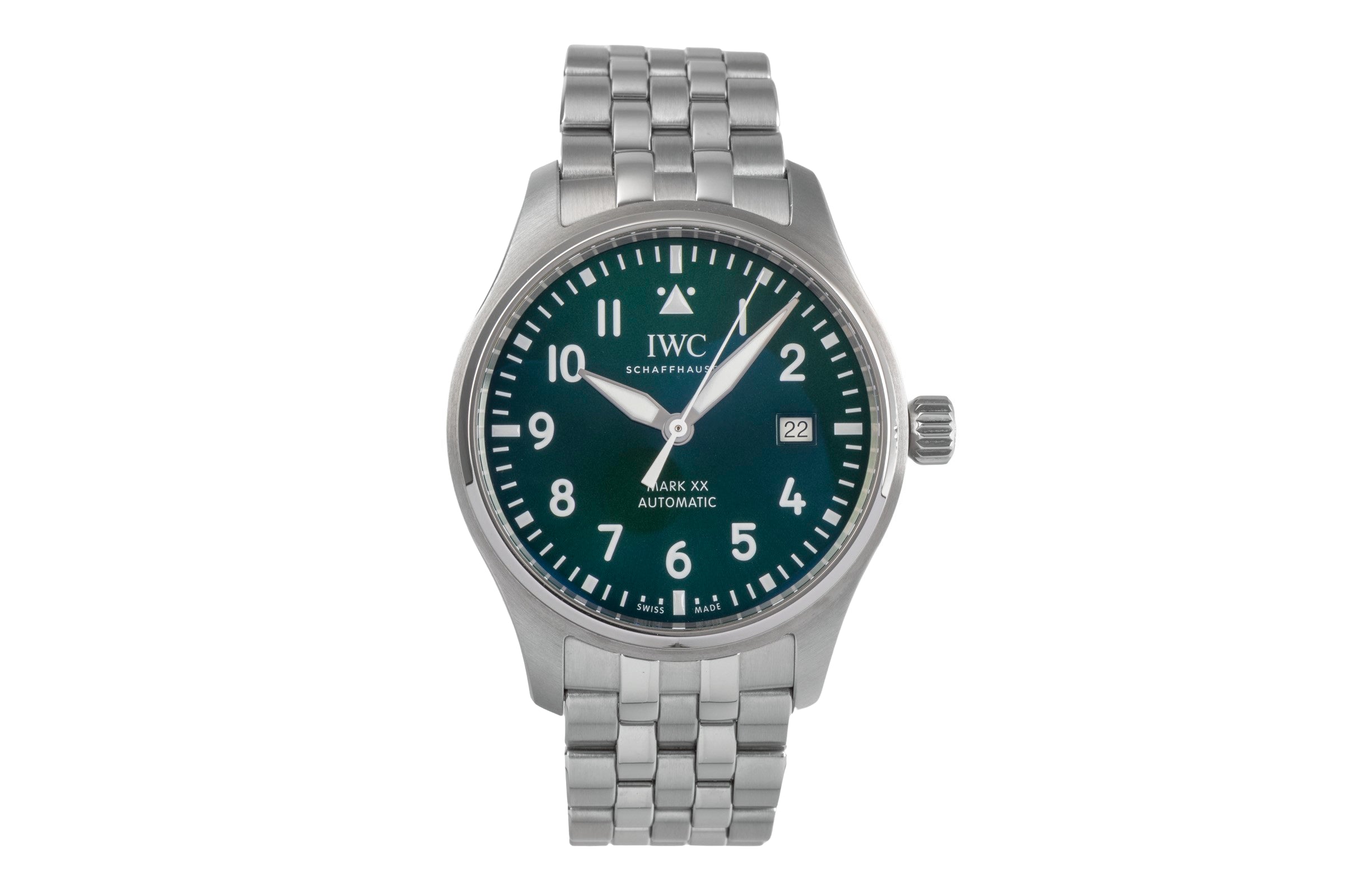 IWC Fliegeruhr acciaio automatismo orologio da uomo IW328206 LP: 6700EUR  [2503739]