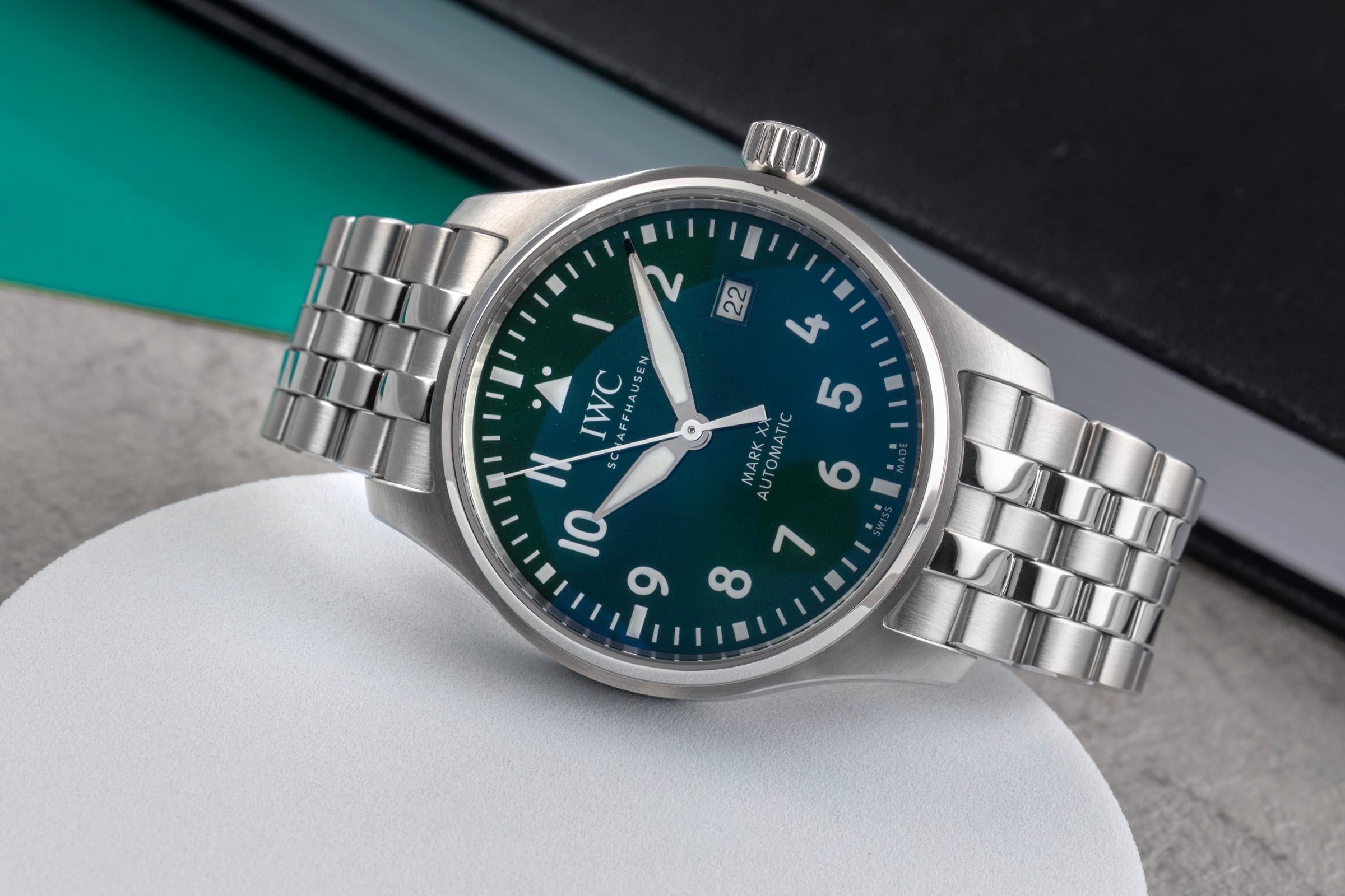 IWC Fliegeruhr steel automatic men's watch IW328206 LP: 6700EUR  [2503739]