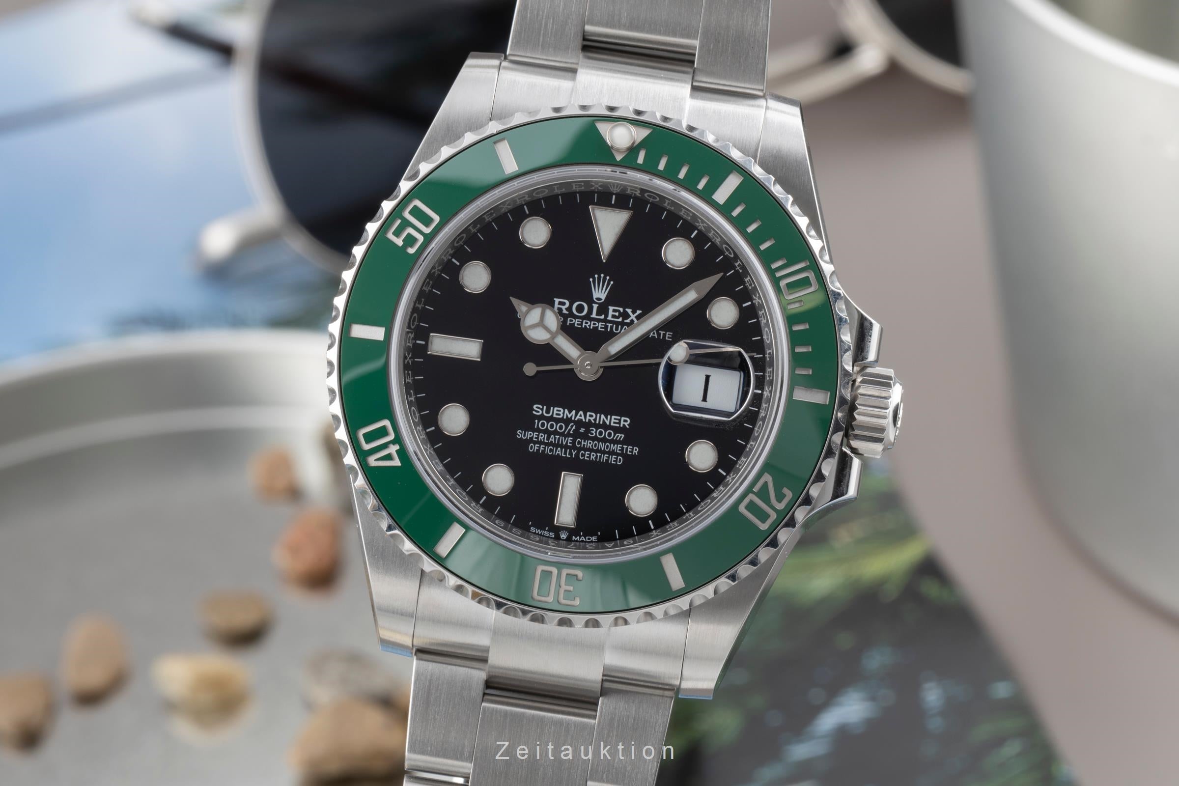Rolex Submariner acero automático reloj para caballeros 126610LV  [2503741]