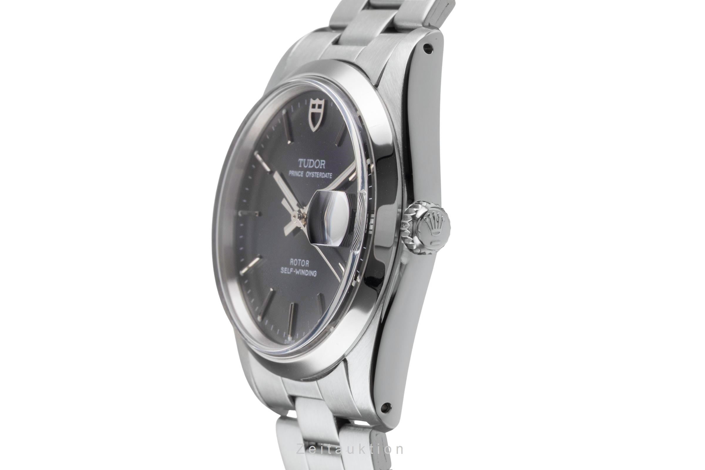 Tudor Prince Oysterdate acier automatique montre pour hommes 7400 Vintage  [2503743]