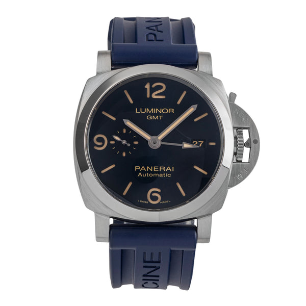 Panerai Luminor GMT acciaio automatismo orologio da uomo PAM01033  [2503744]
