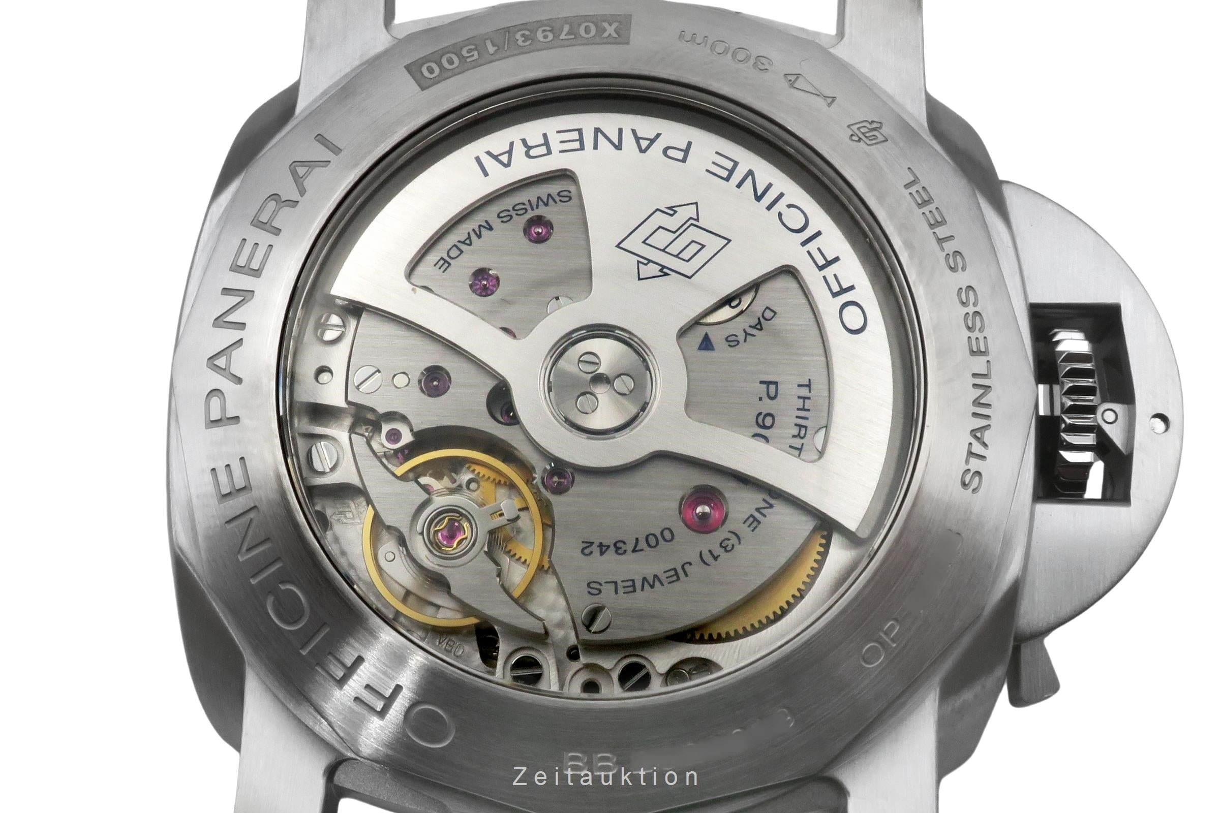 Panerai Luminor GMT acciaio automatismo orologio da uomo PAM01033  [2503744]