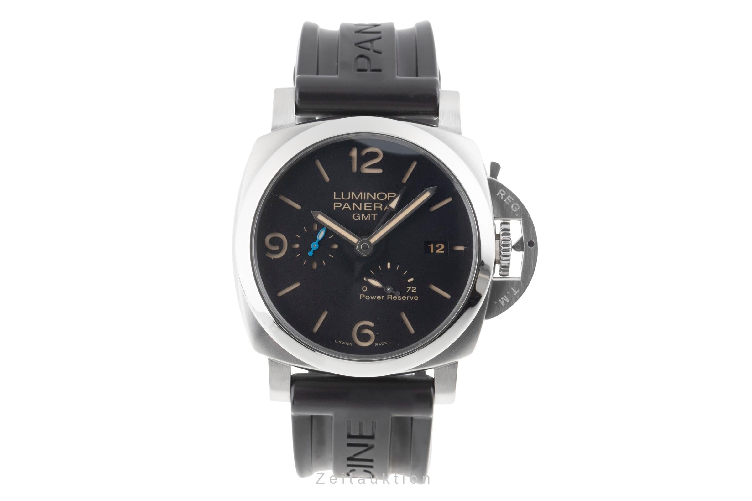Panerai Luminor GMT acciaio automatismo orologio da uomo PAM01321 LP: 10800EUR  [2503749]