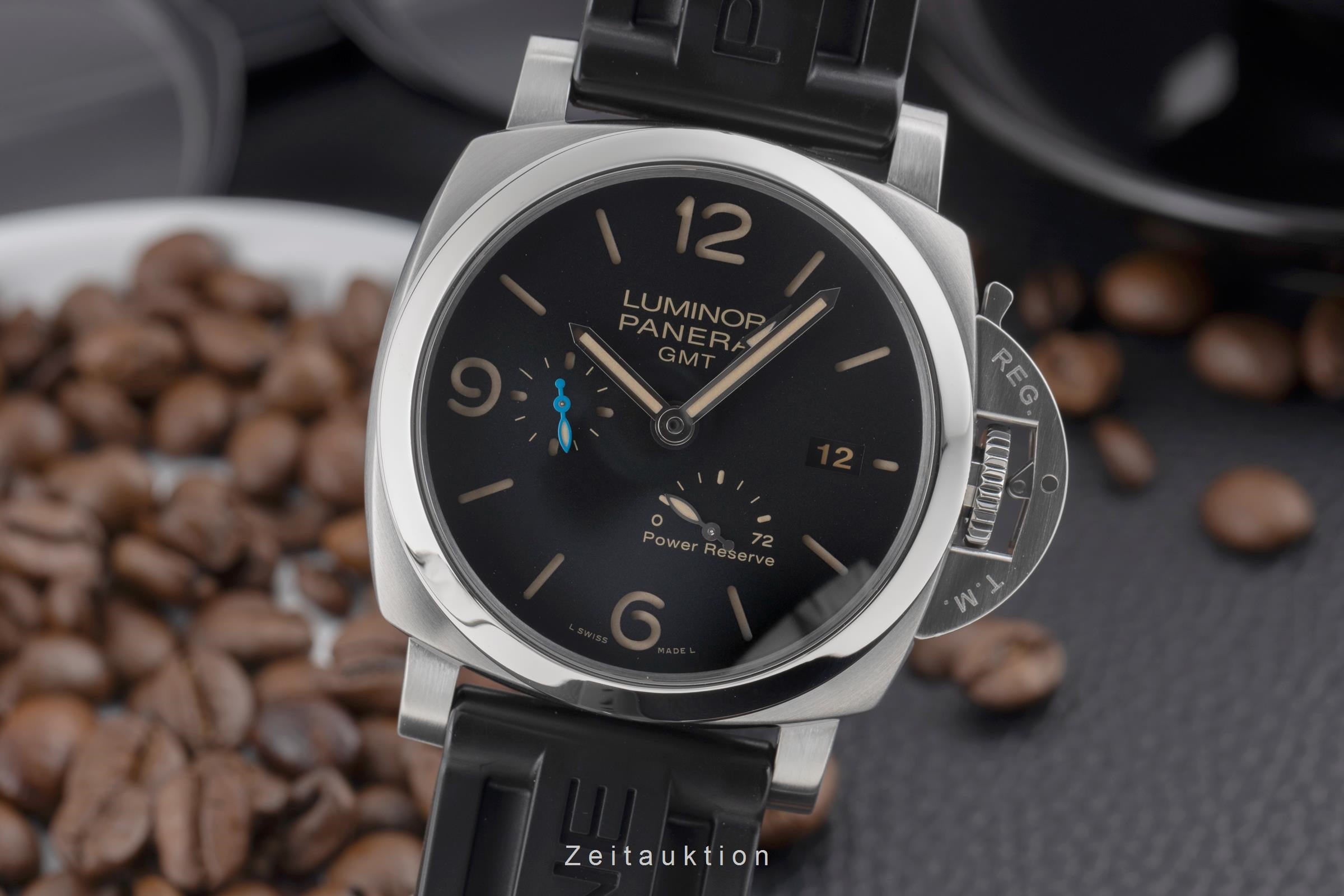 Panerai Luminor GMT acciaio automatismo orologio da uomo PAM01321 LP: 10800EUR  [2503749]
