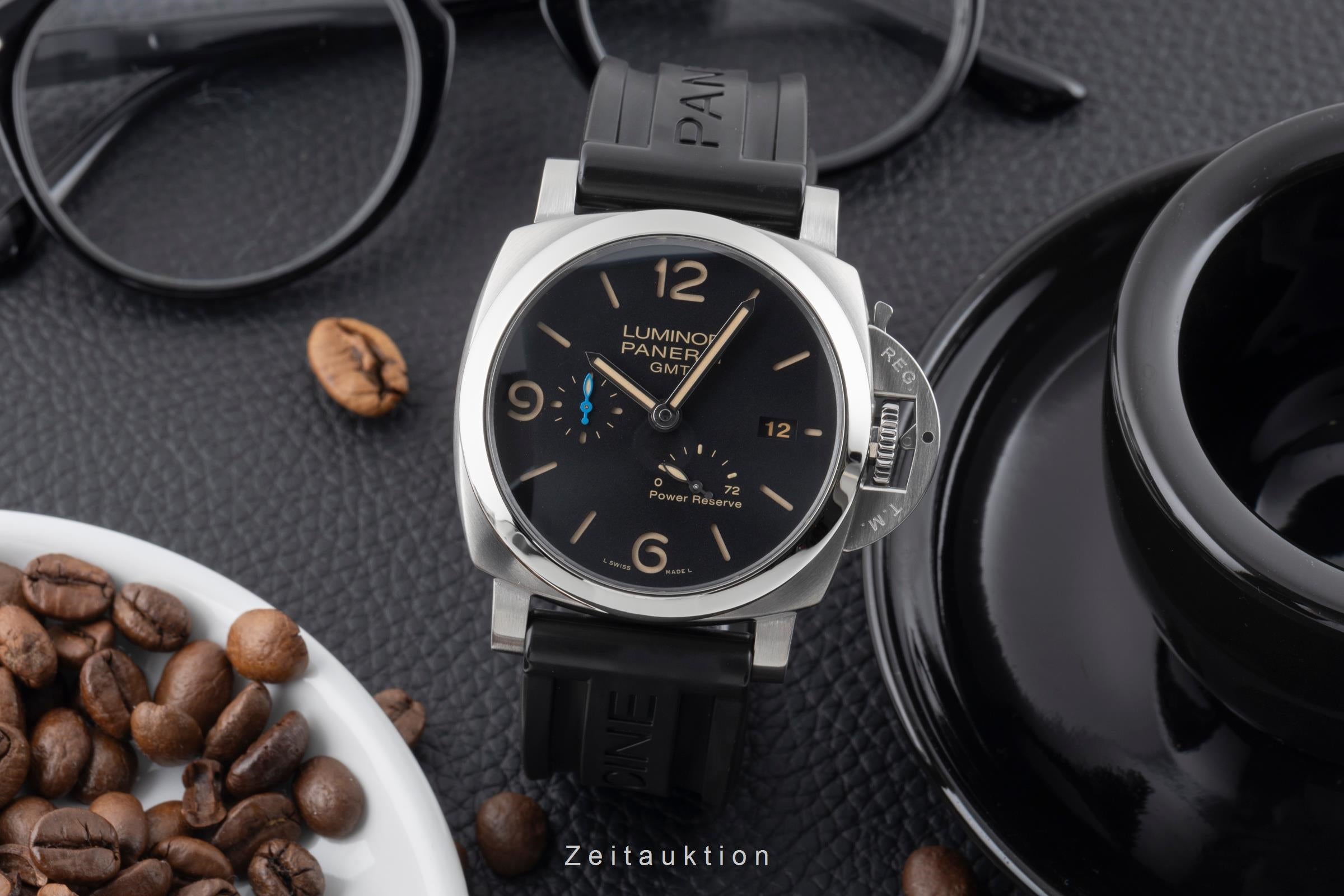 Panerai Luminor GMT acciaio automatismo orologio da uomo PAM01321 LP: 10800EUR  [2503749]