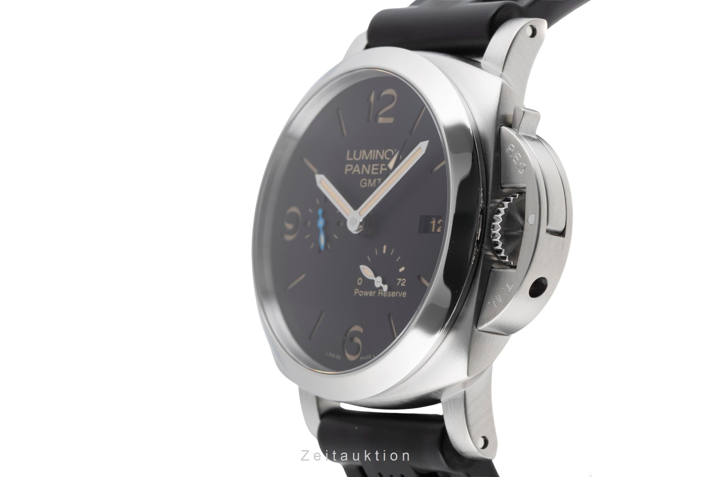 Panerai Luminor GMT acciaio automatismo orologio da uomo PAM01321 LP: 10800EUR  [2503749]