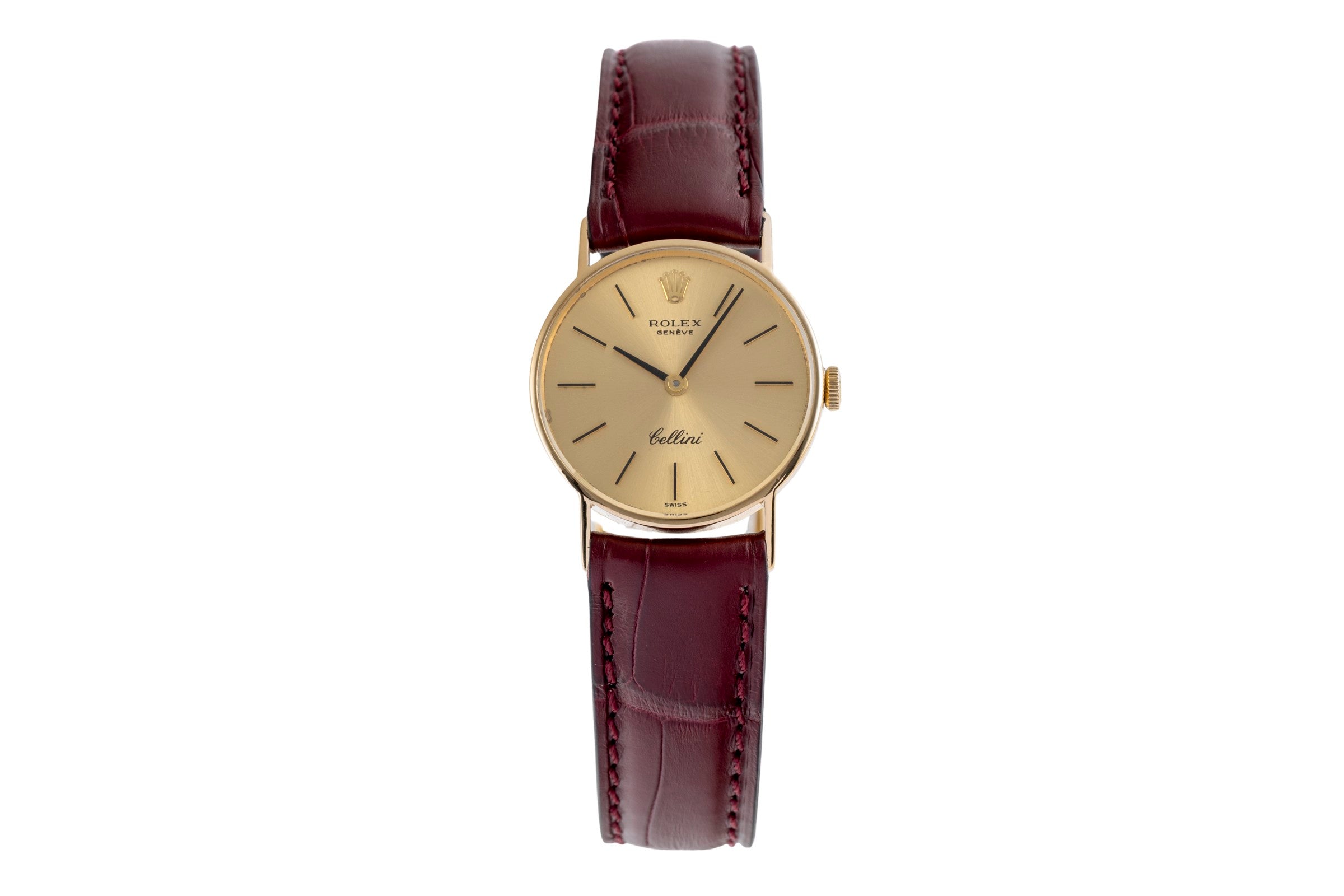 Rolex Cellini 18 ct gold manual winding Kal. 1600 Ref. 3810